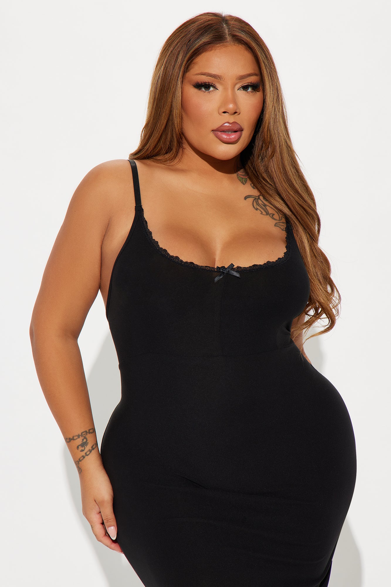 Sleepy Morning Maxi PJ Sleep Dress - Black