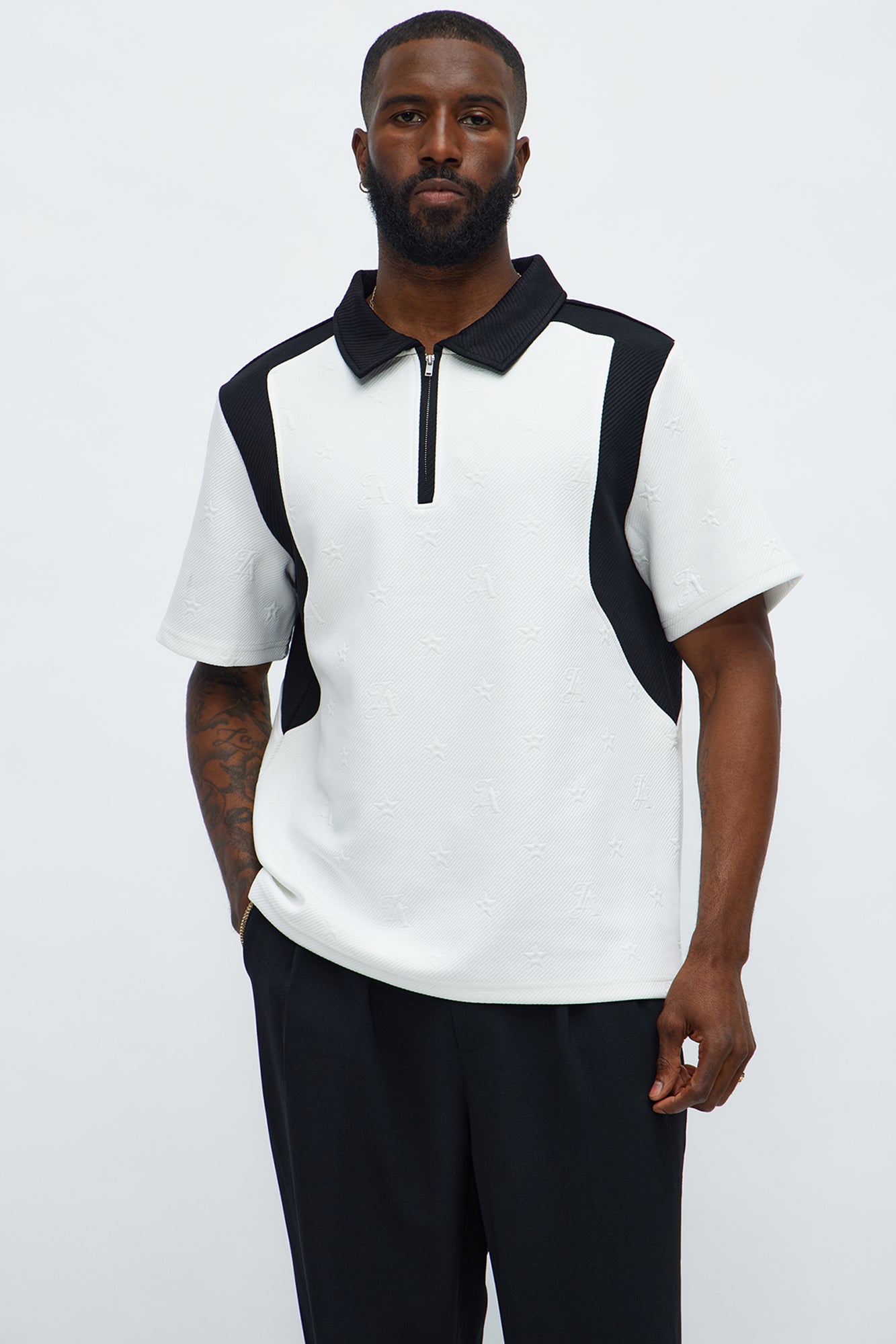 Millionaire Mindset Polo - Cream/combo