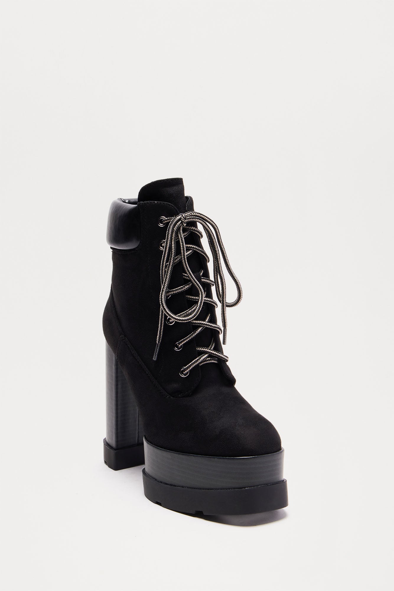 Cameron Platform Booties - Black