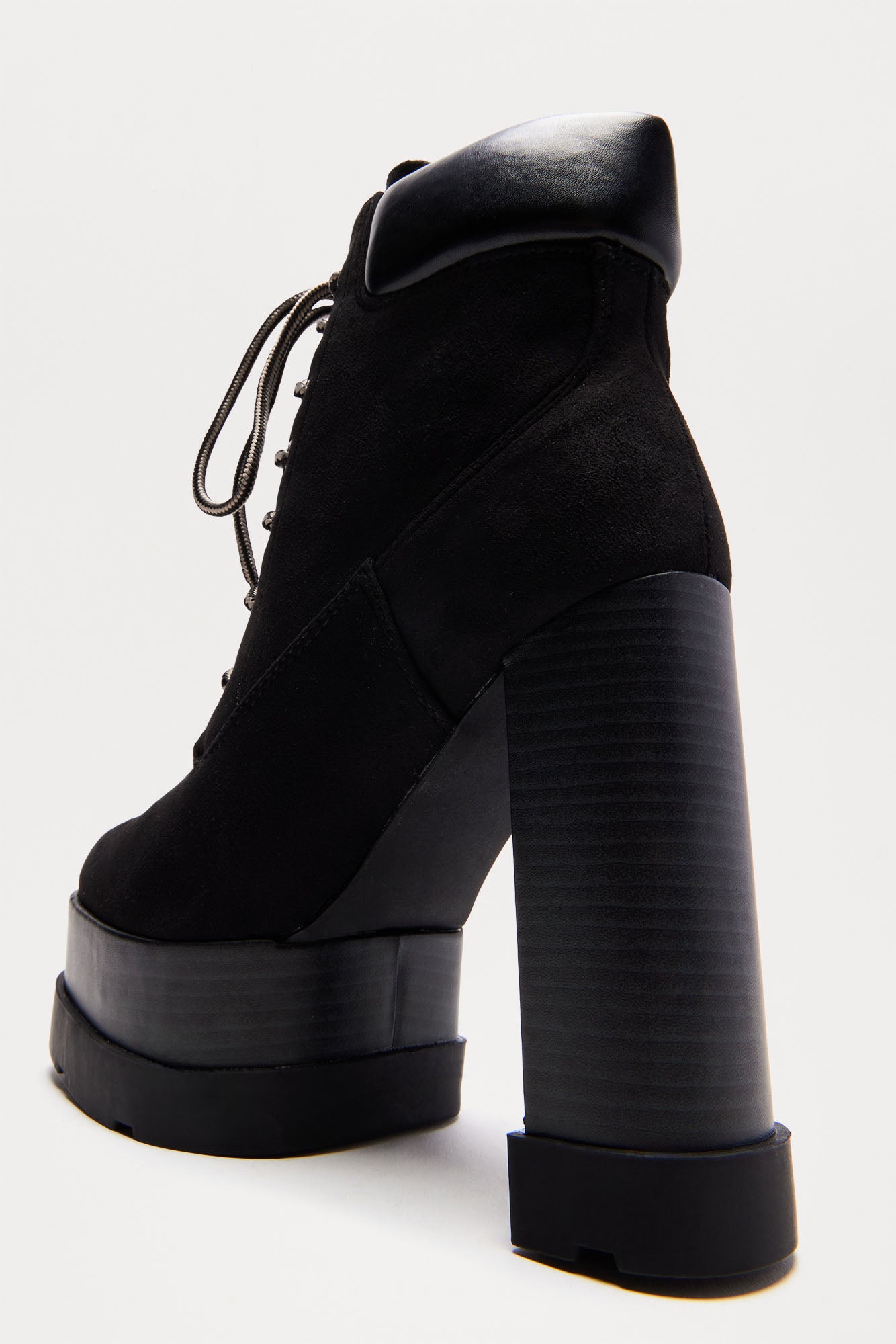 Cameron Platform Booties - Black