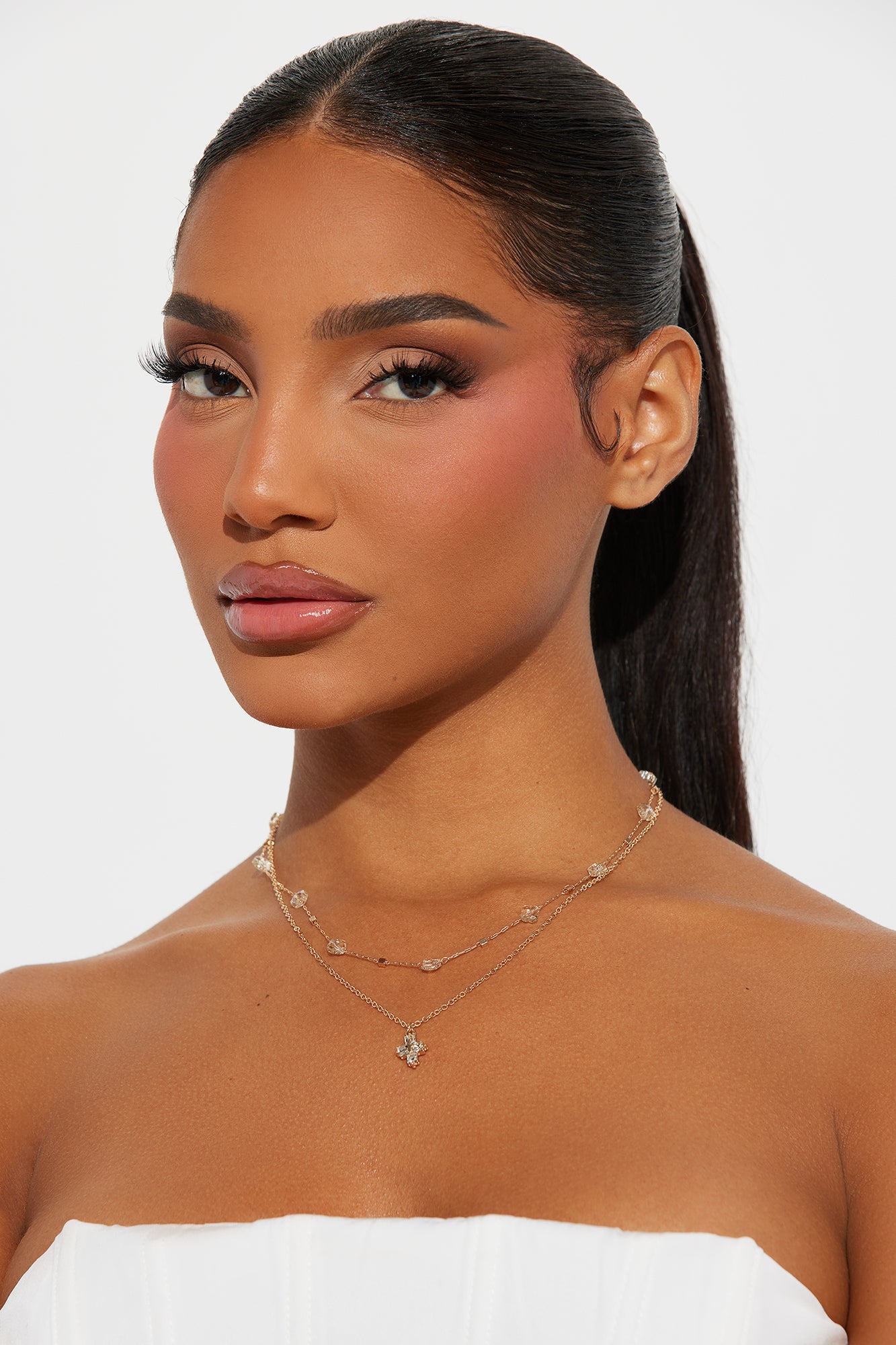 Delicate Beauty Necklace - Gold