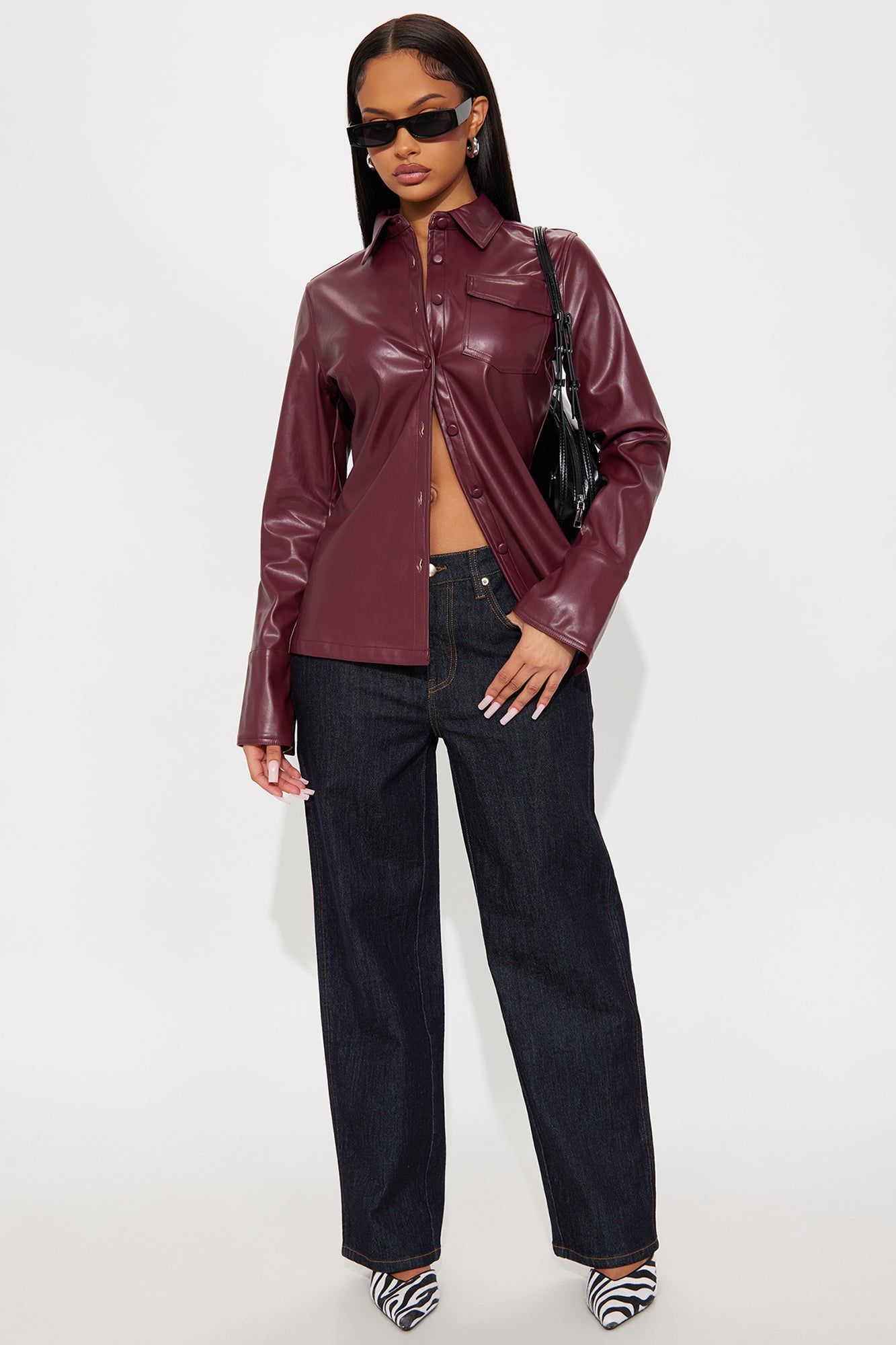 Astoria Stretch Straight Leg Jeans - Dark Wash