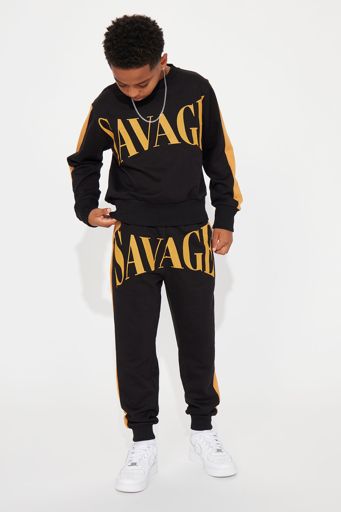 Mini Imma Savage Pant Set - Black