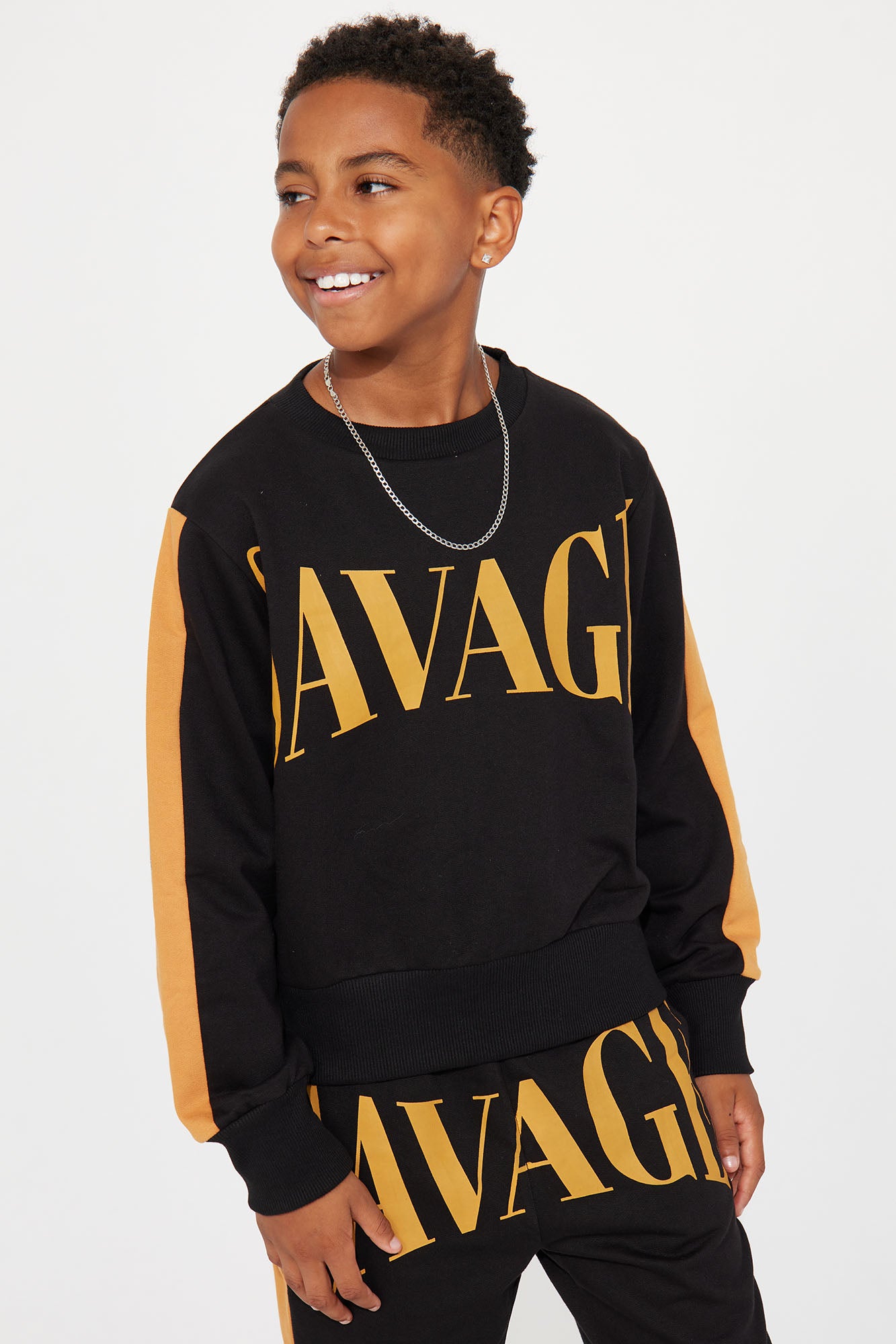 Mini Imma Savage Pant Set - Black