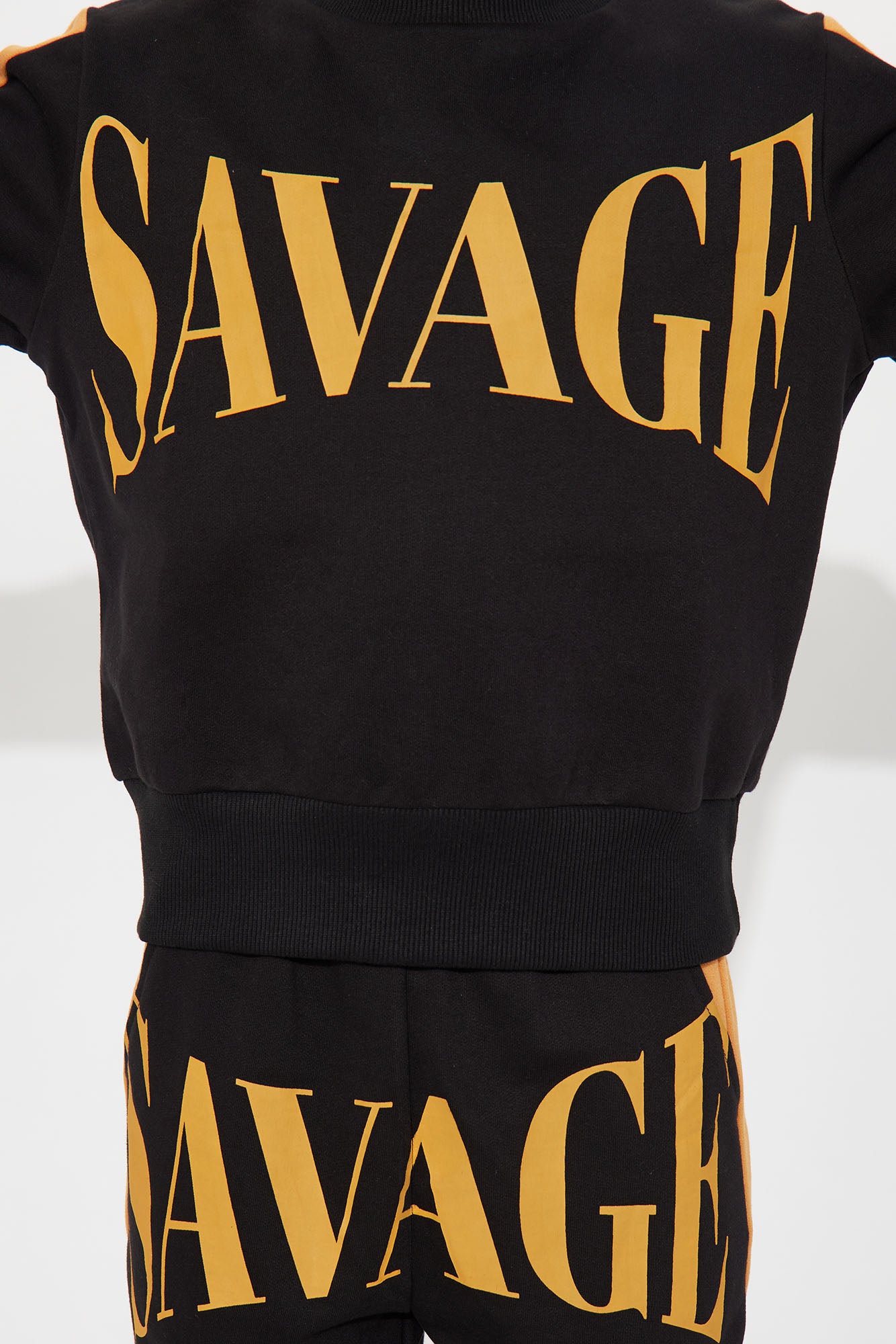 Mini Imma Savage Pant Set - Black