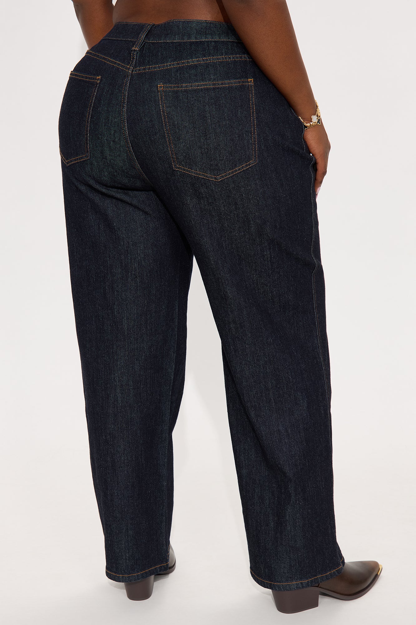 Astoria Stretch Straight Leg Jeans - Dark Wash