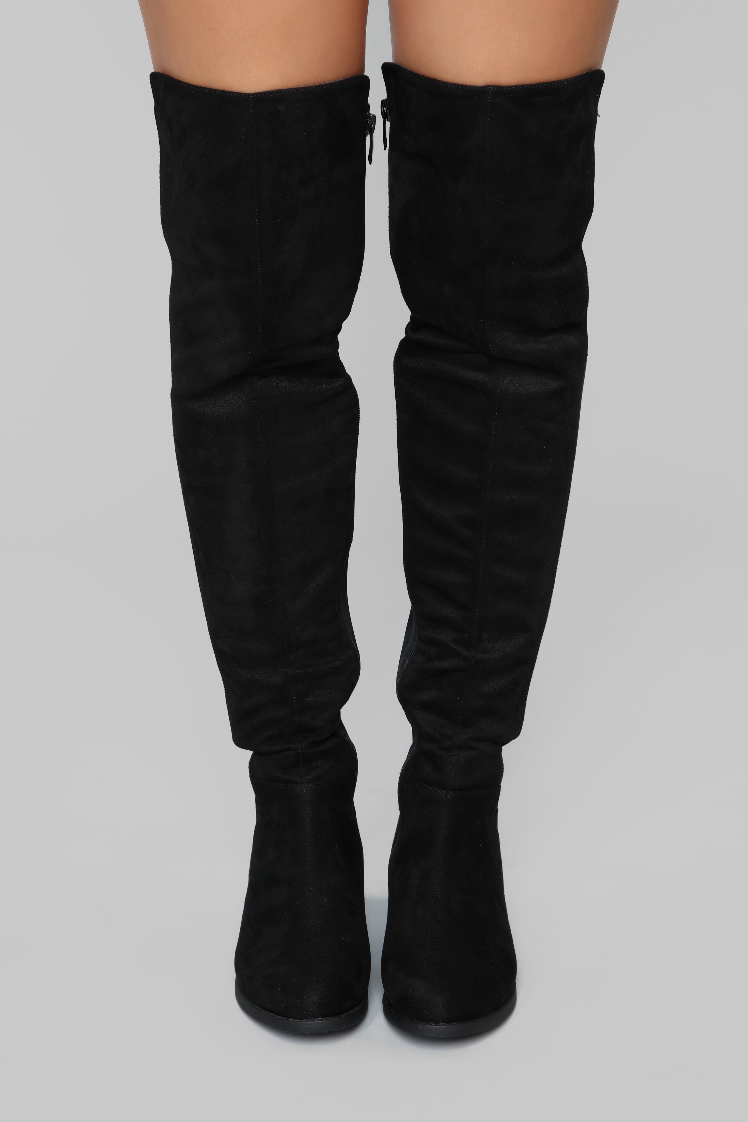 Marja Over The Knee Boot - Black