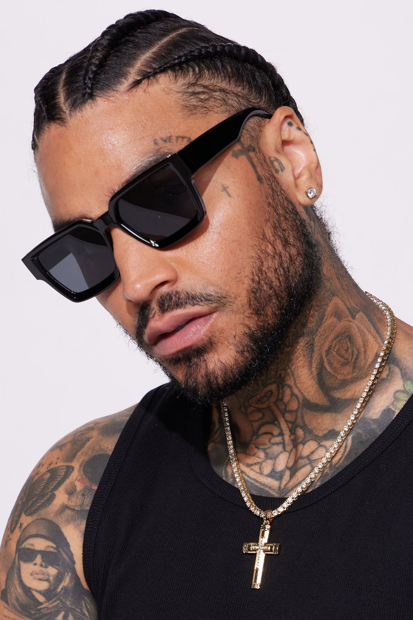Rush Hour Sunglasses - Black/Smoke