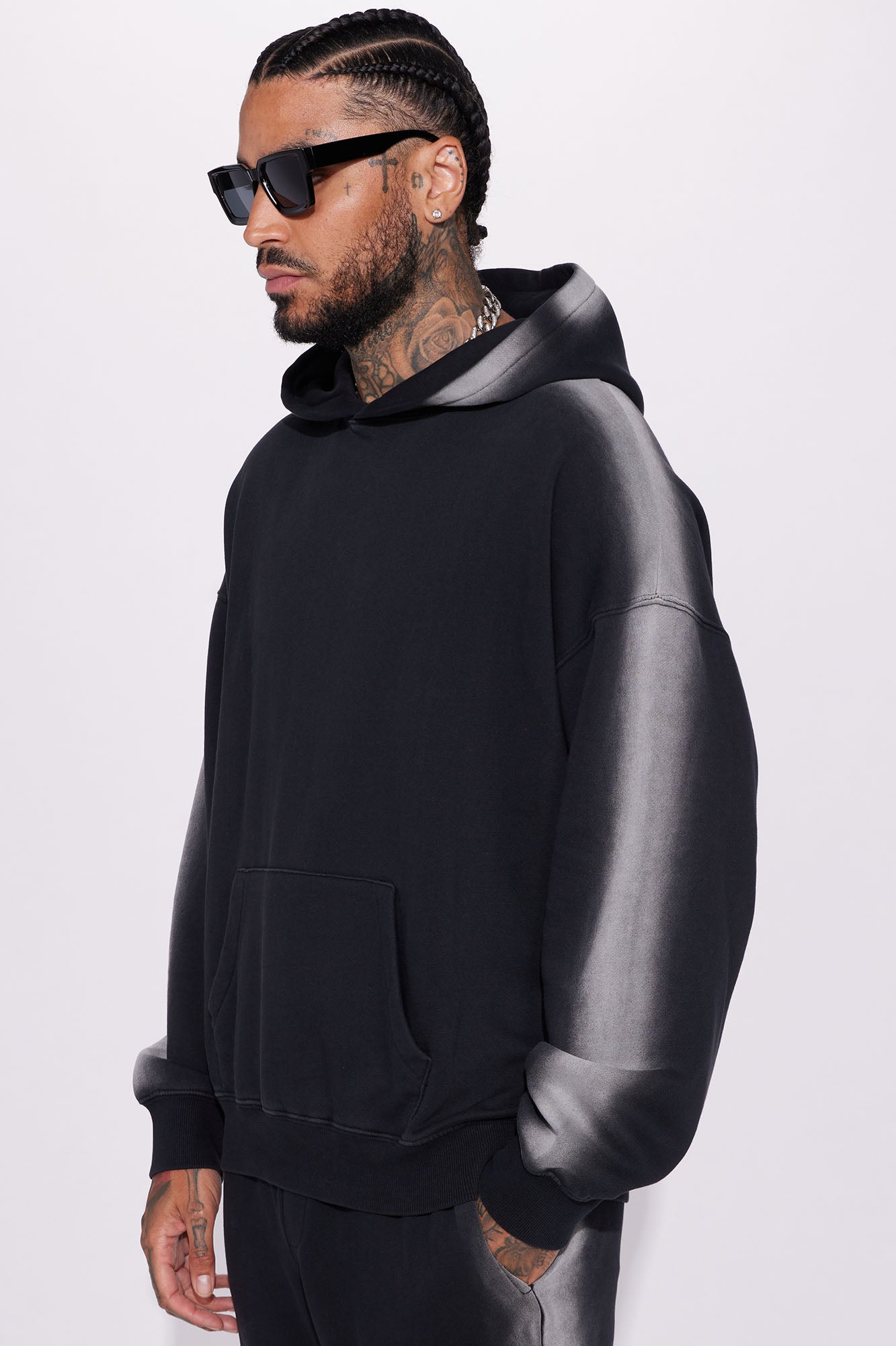 Tayson All You Oversize Hoodie - Black