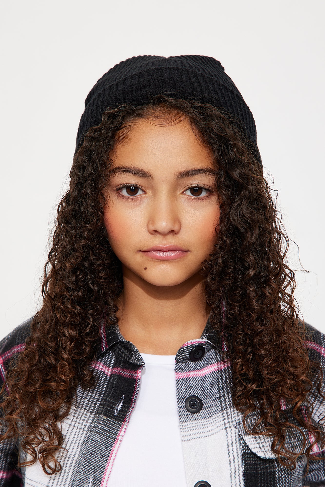 Mini Keep Me Cozy Beanie - Black