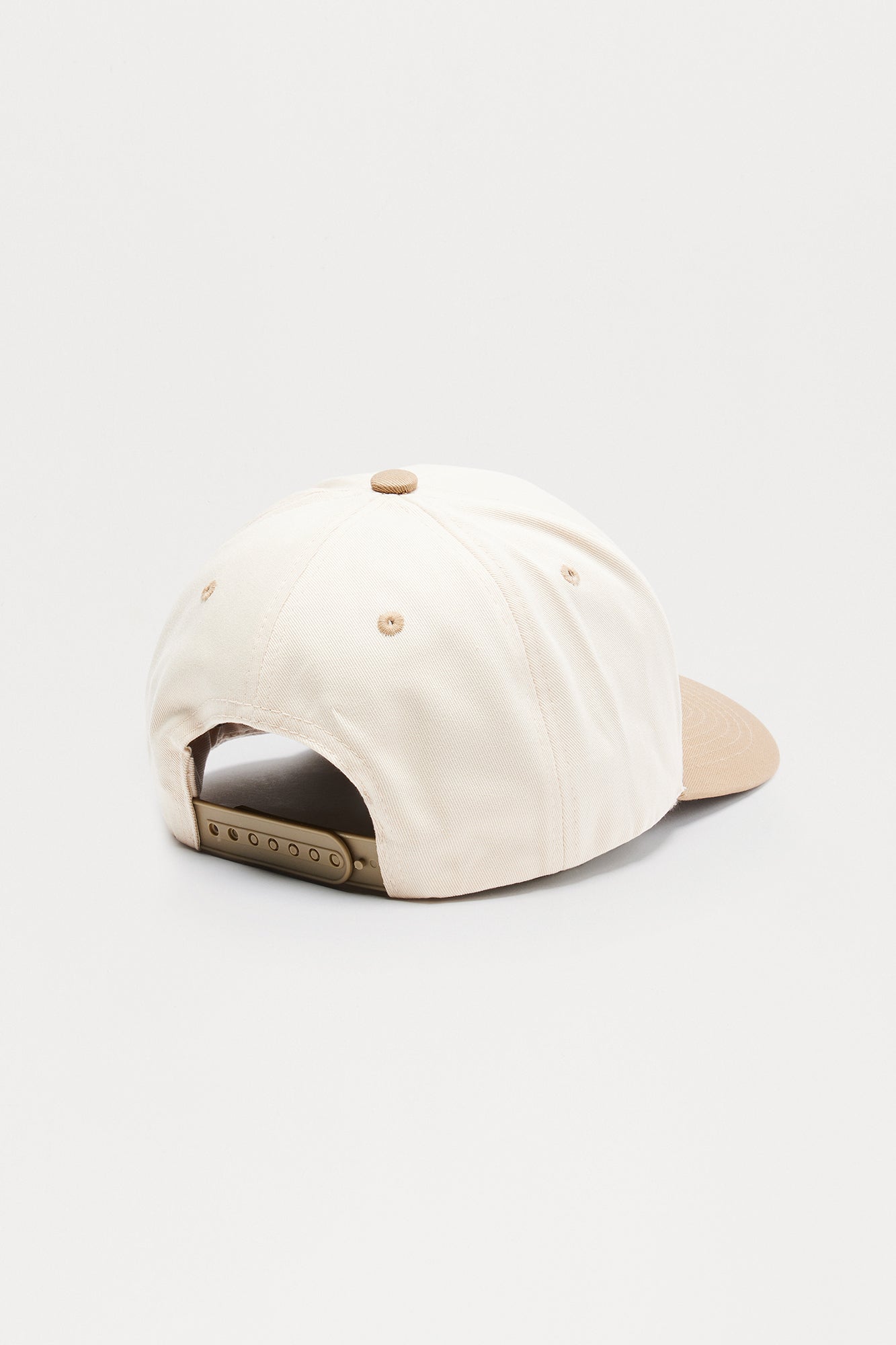 Premium Goods Structured Snapback Hat - Stone/Combo