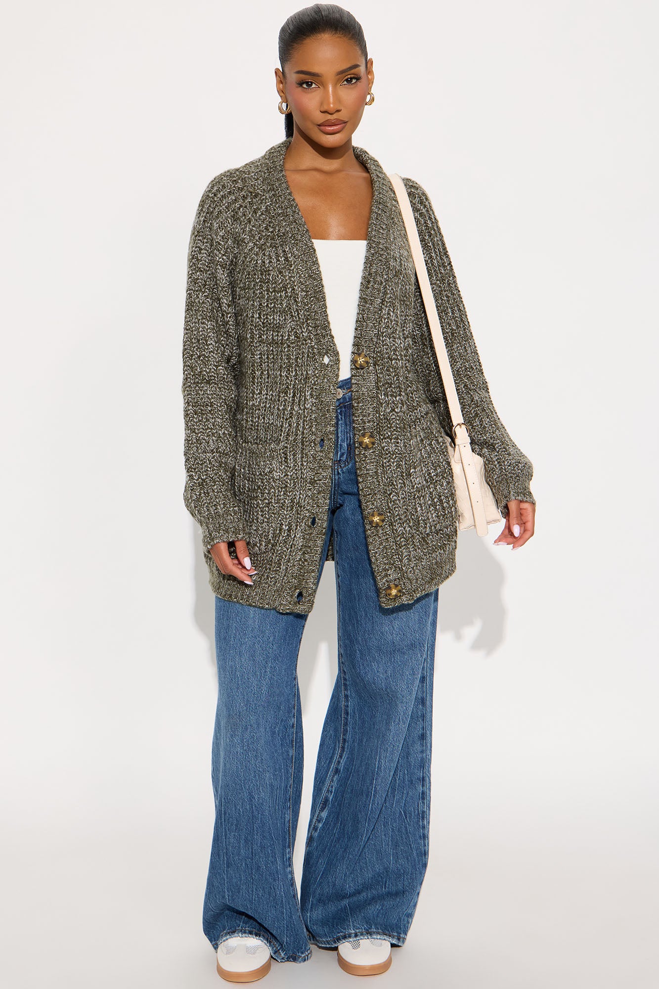 Taylee Cardigan - Olive