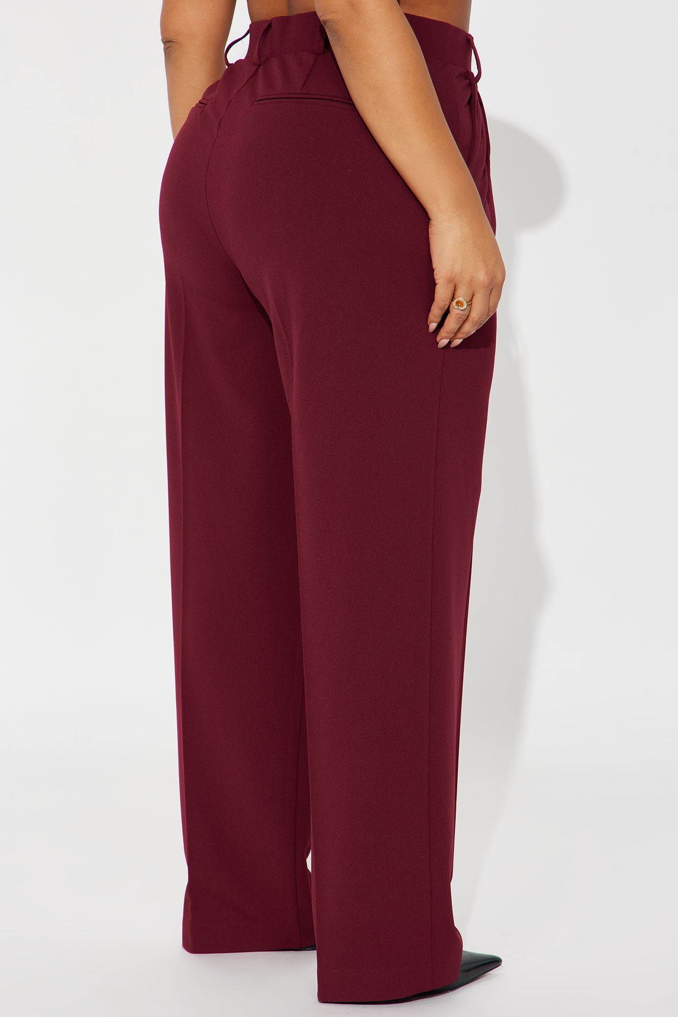 Mission Accomplished Trouser - Burgundy