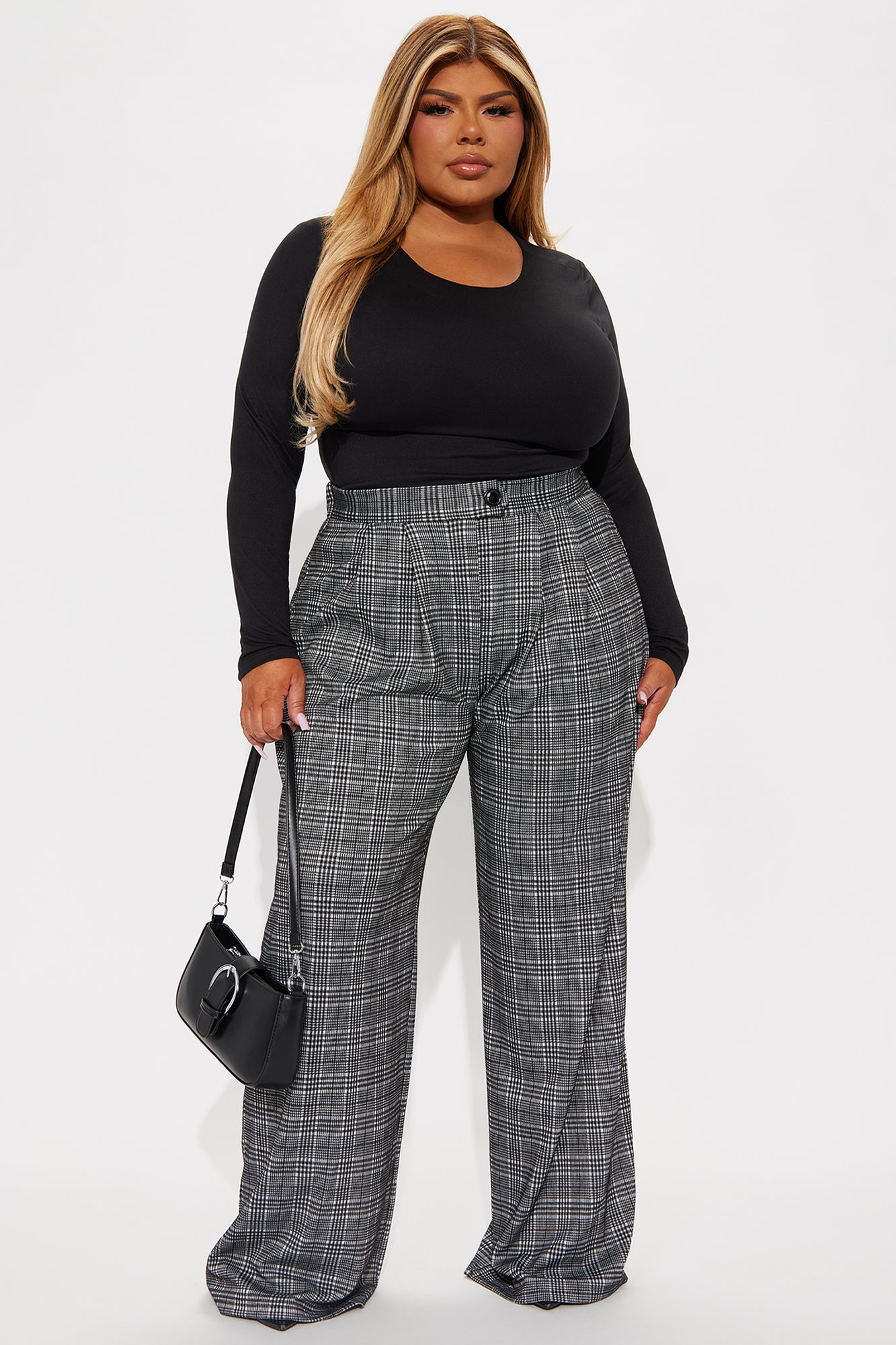 Alissa Double Lined Top - Black