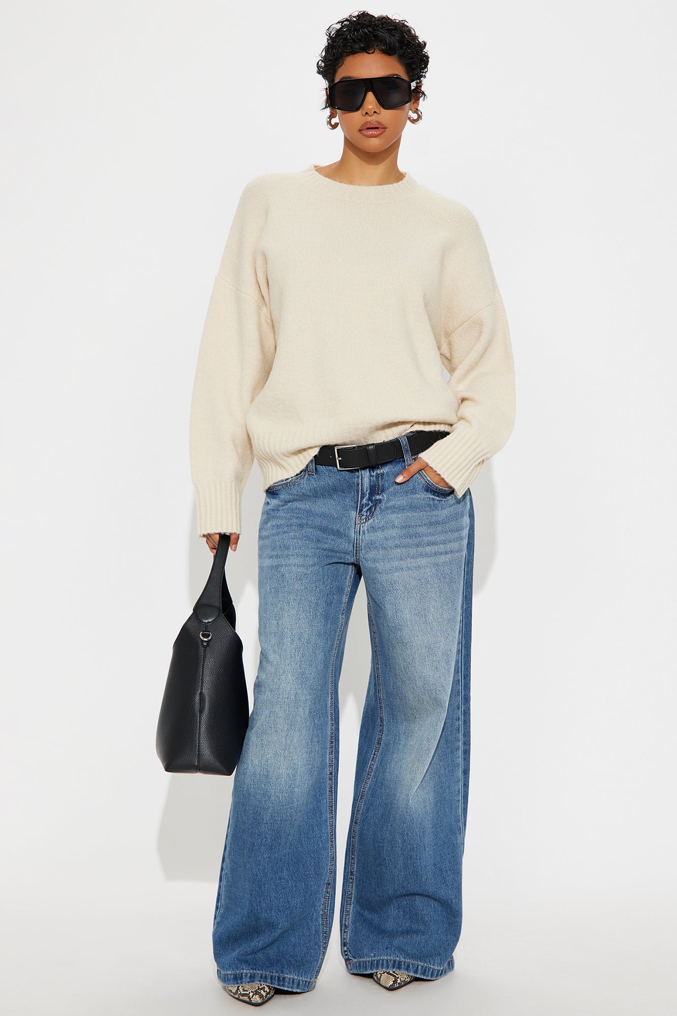 On Wednesdays Pullover Sweater - Cream