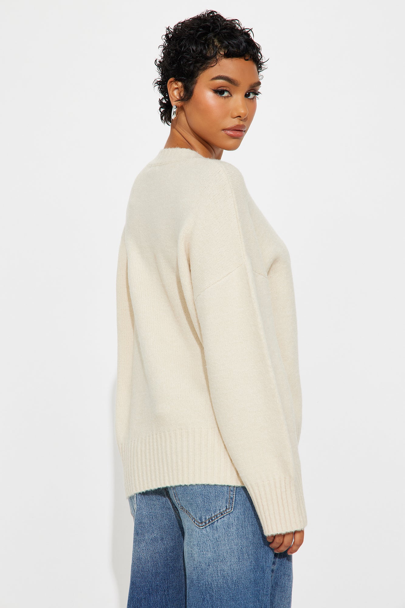 On Wednesdays Pullover Sweater - Cream