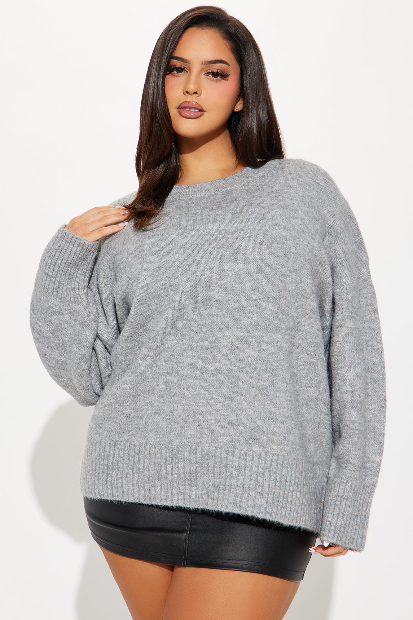 Laylin Sweater - Heather Grey