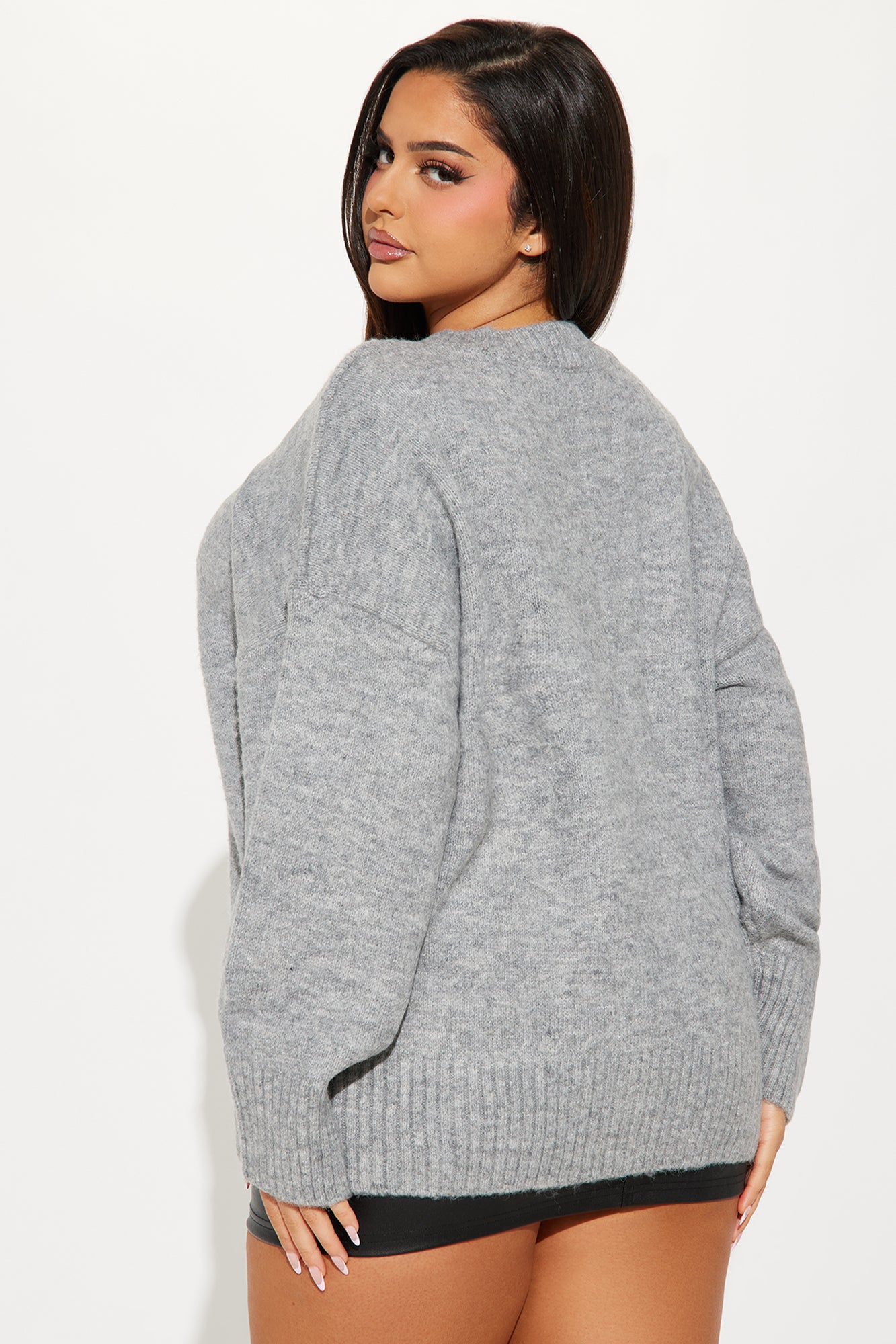 Laylin Sweater - Heather Grey