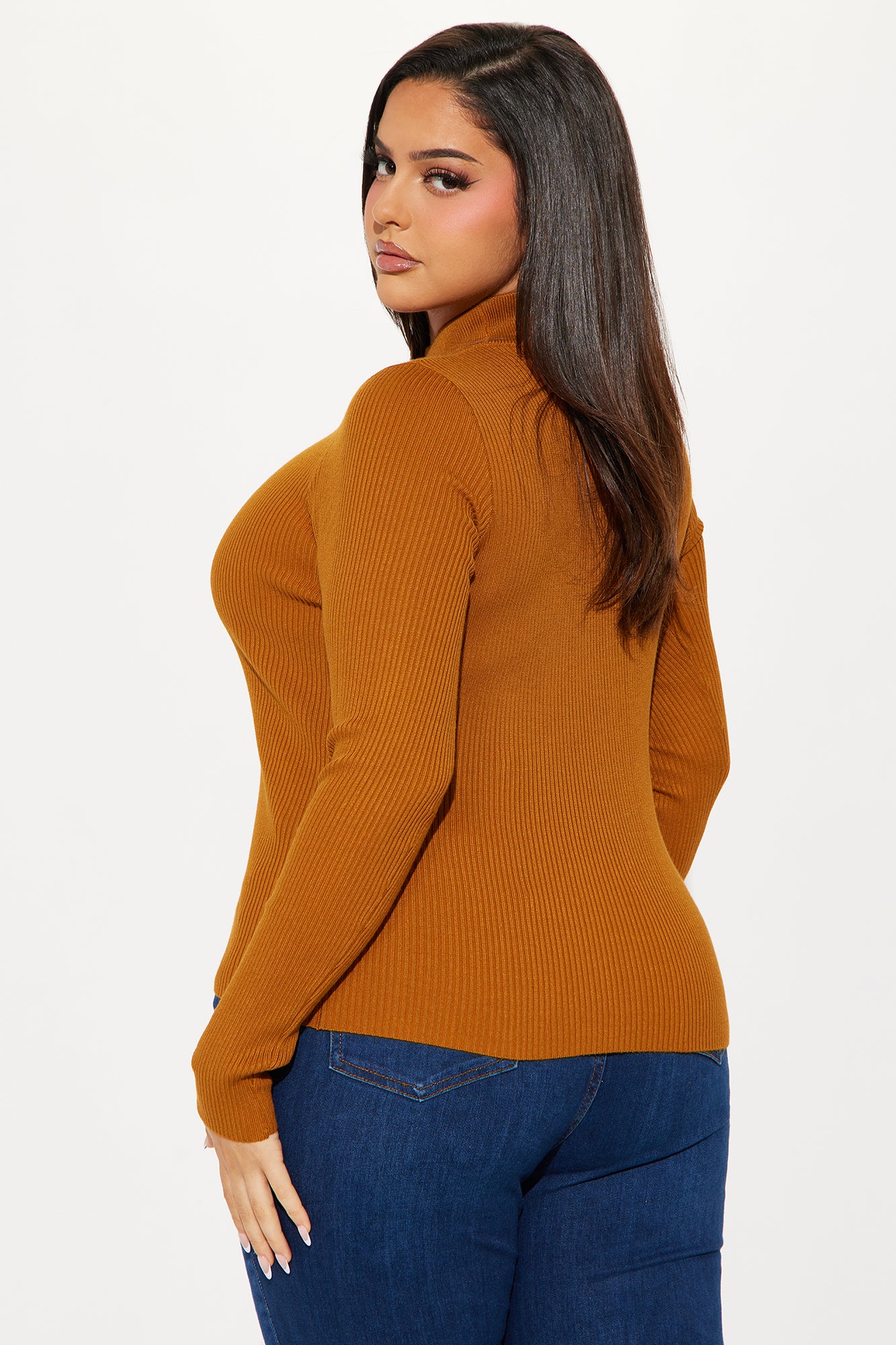 Day In Pasadena Sweater - Rust