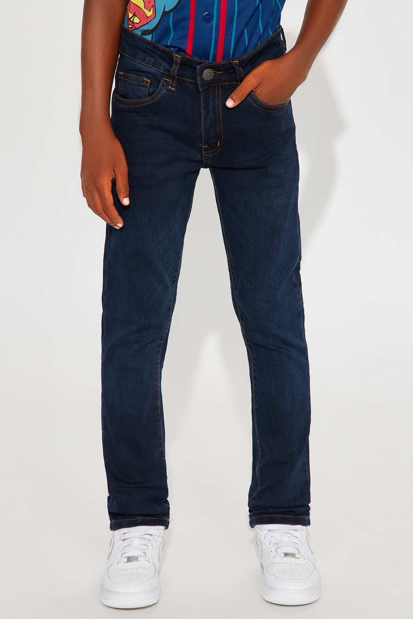 Mini Cornell Skinny Jeans - Dark Wash