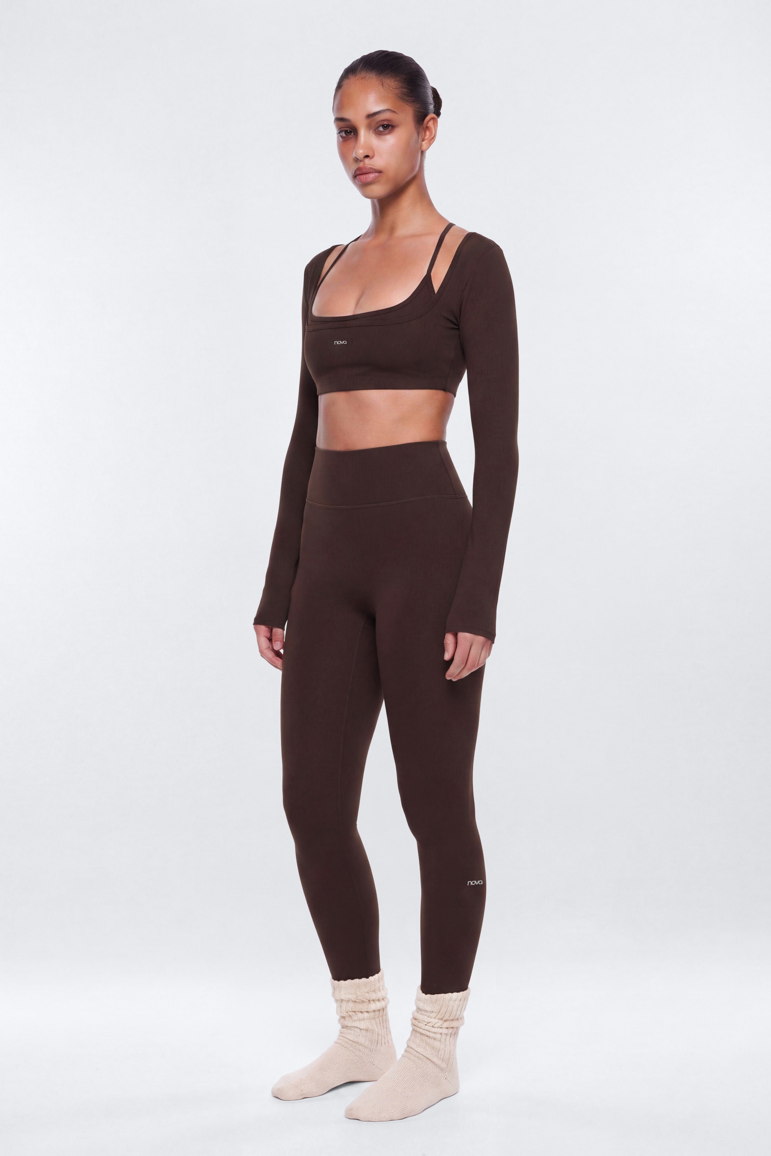 ProStretch™ 25″ High Rise Legging - Espresso