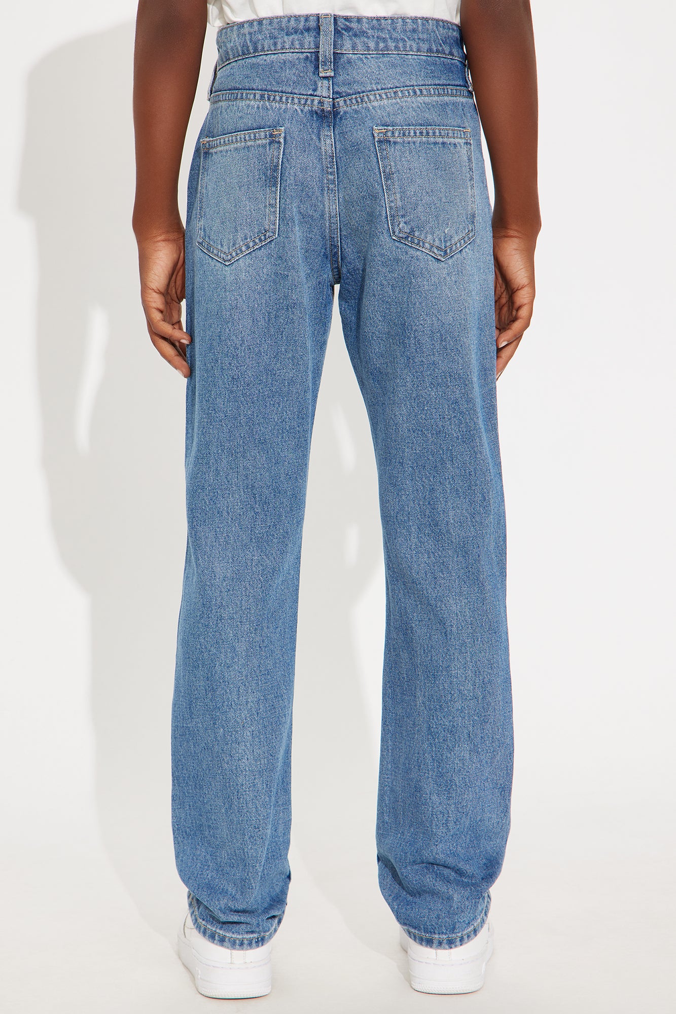 Mini Always Artistic Embellished Slim Jeans - Medium Wash