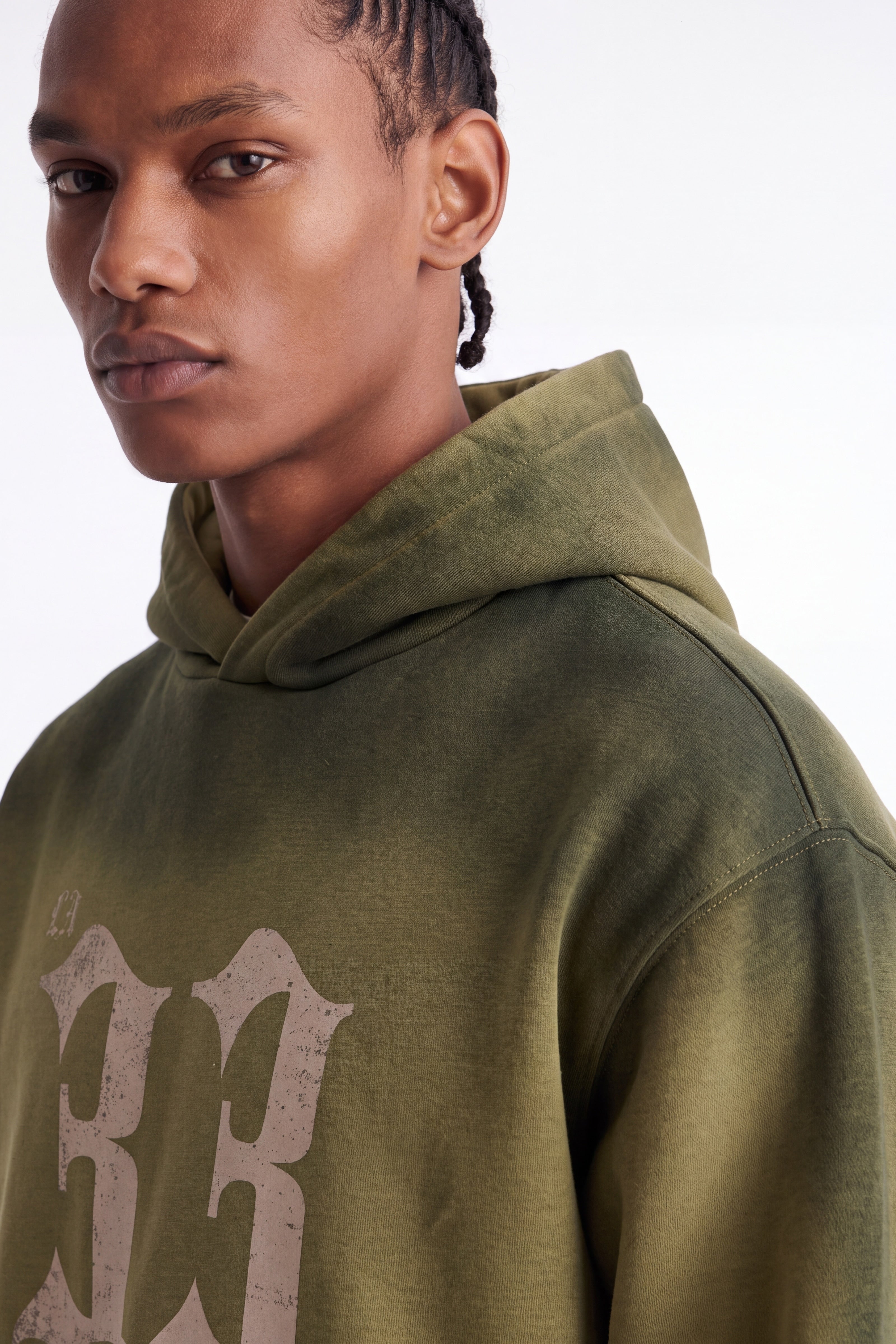 Substance 33 Hoodie - Olive/combo