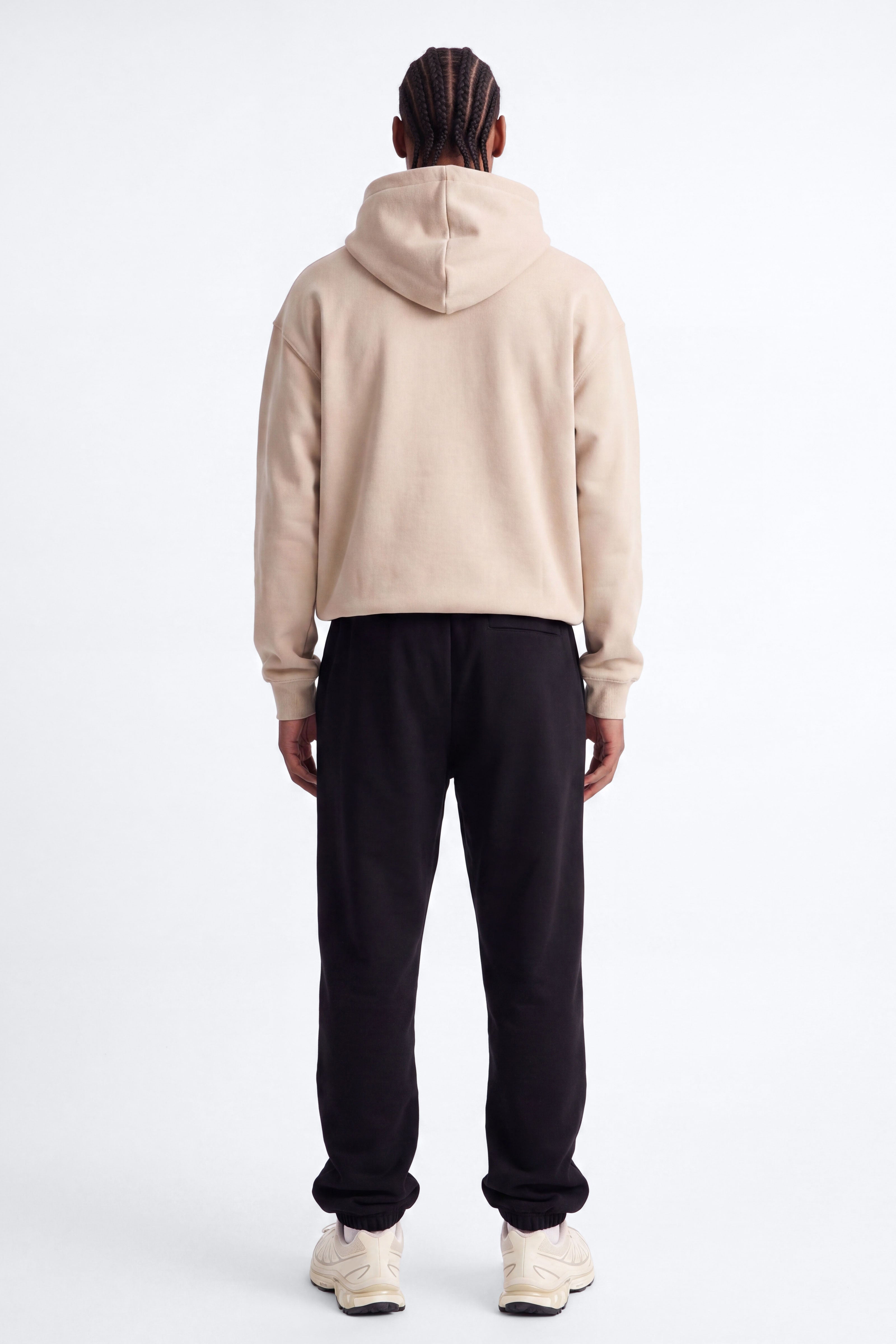 Logan Jogger Fleece Sweatpant - Black