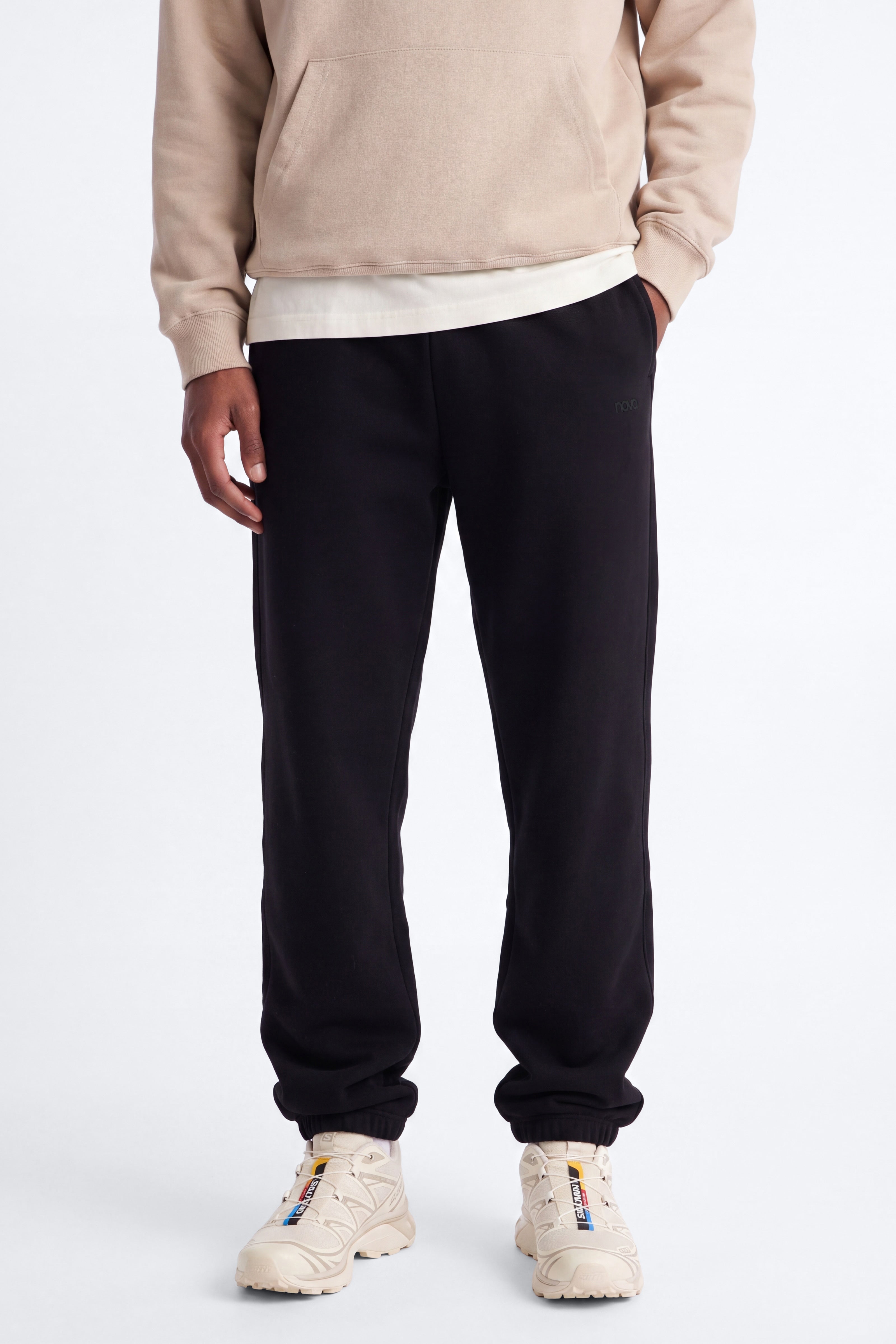 Logan Jogger Fleece Sweatpant - Black