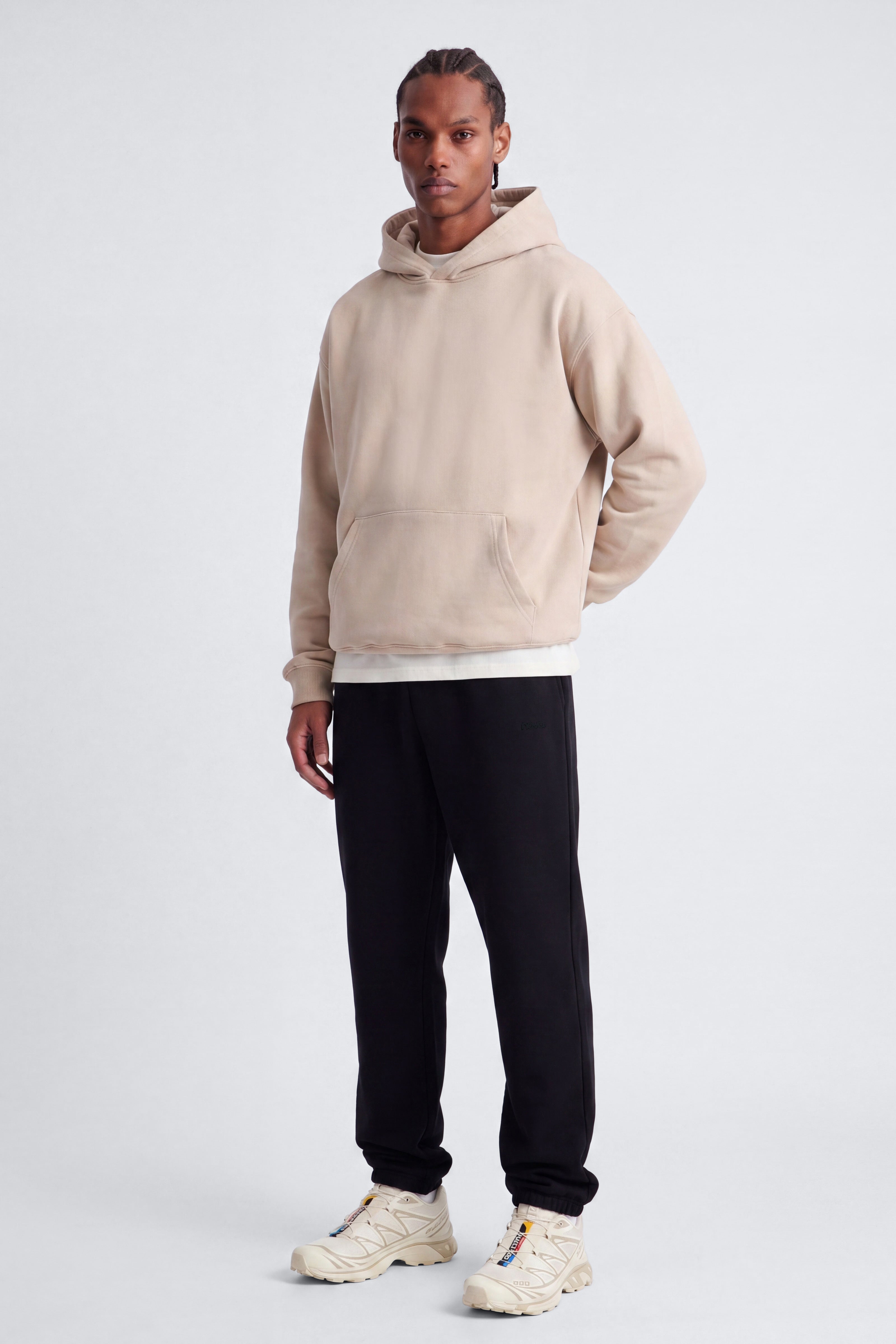 Logan Jogger Fleece Sweatpant - Black
