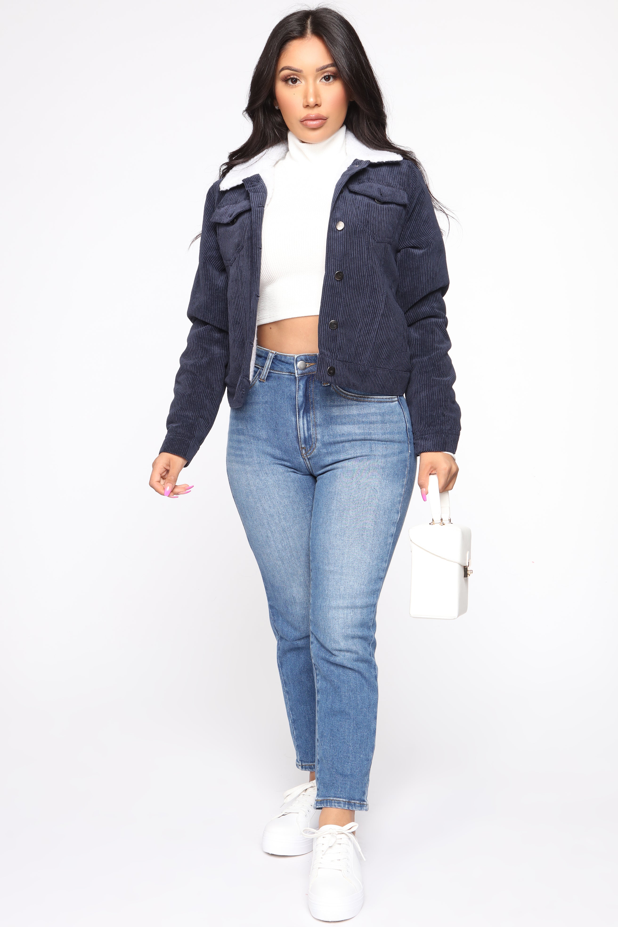 Enjoy The Ride Jacket - Navy/combo