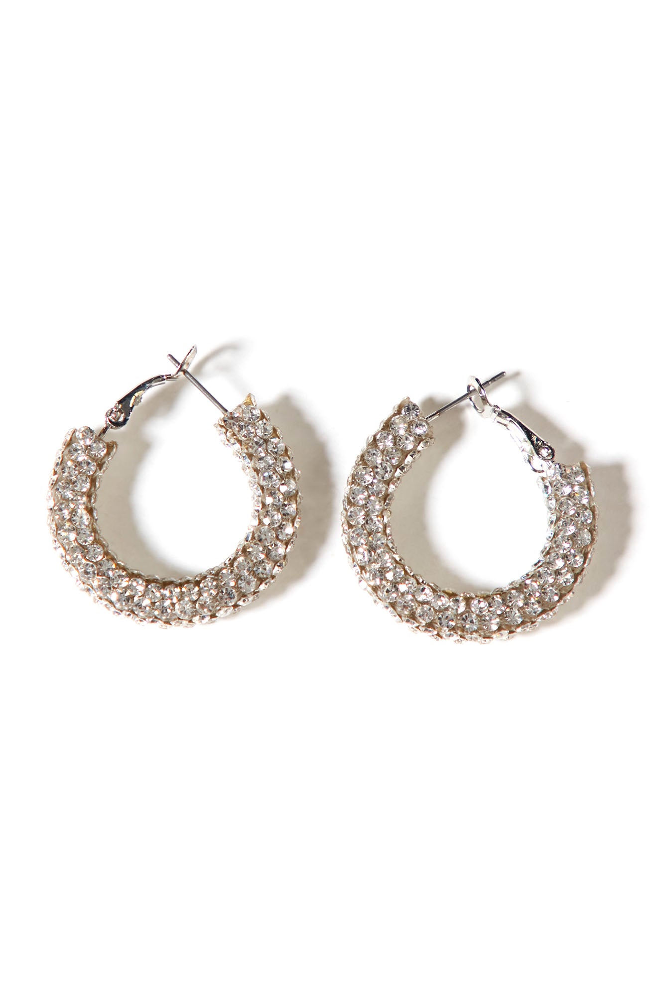 Not So Casual Earrings - Silver