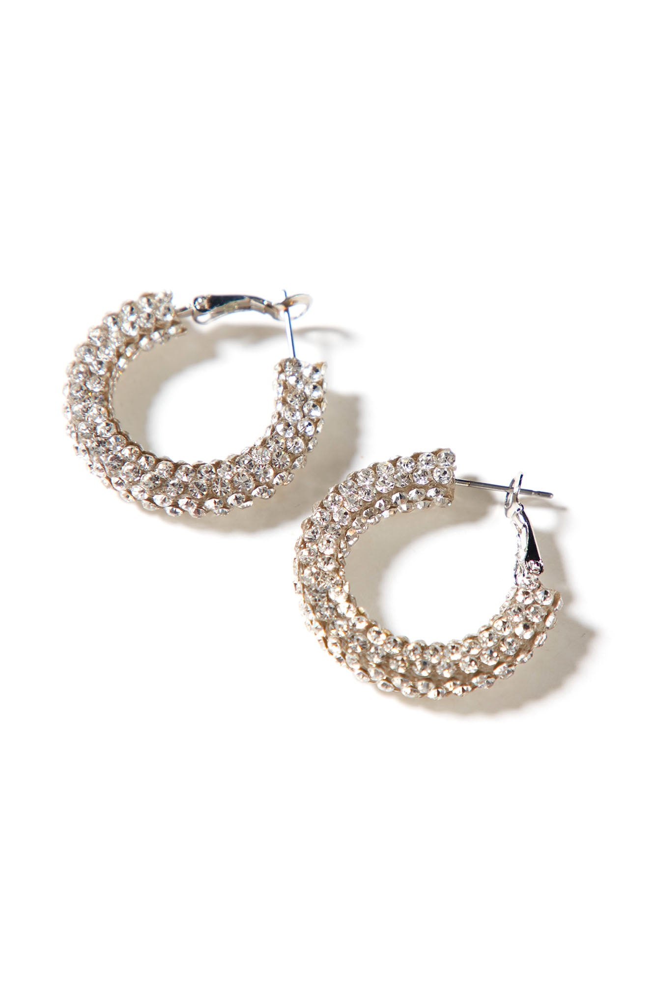 Not So Casual Earrings - Silver