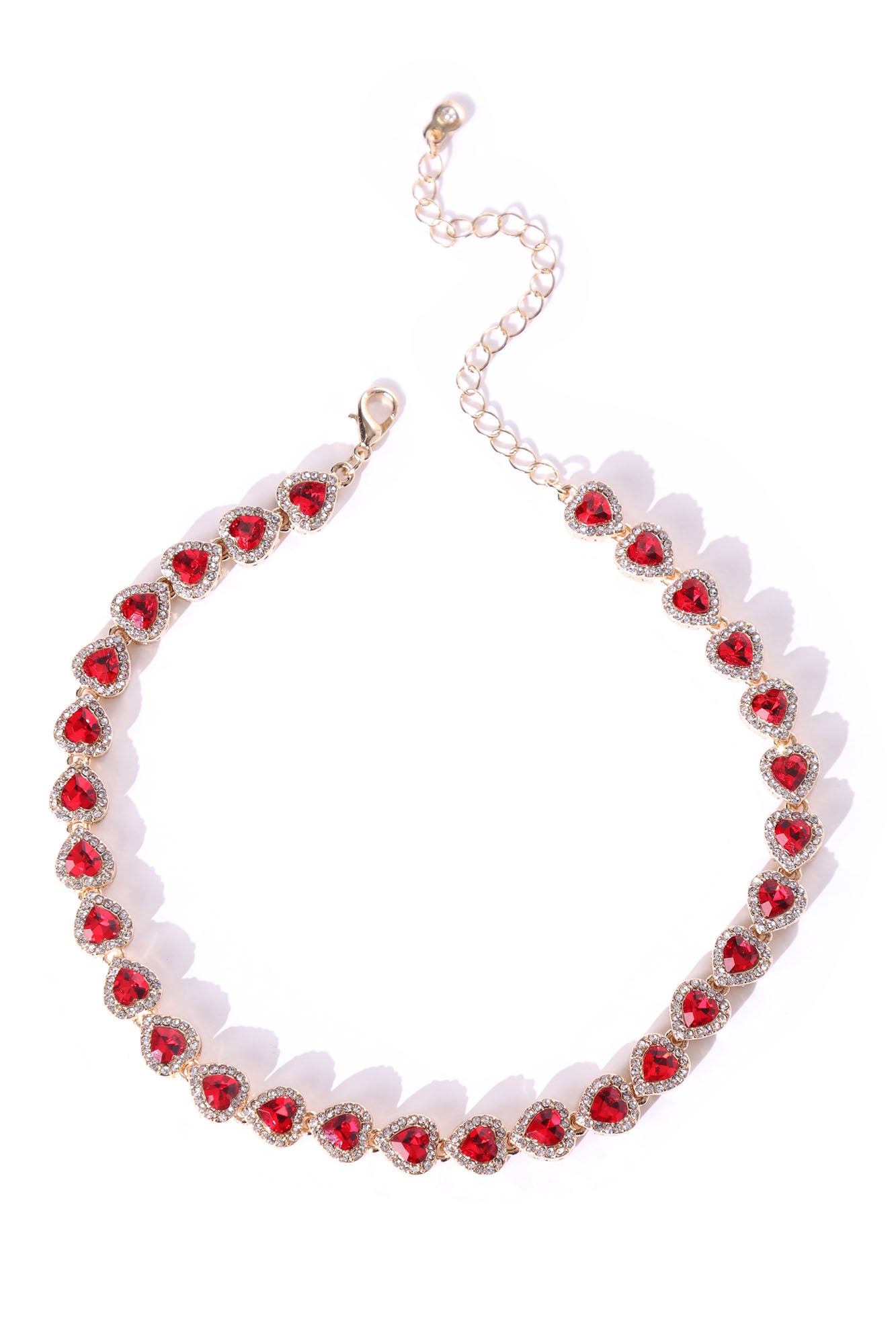 Loving On You Choker - Red