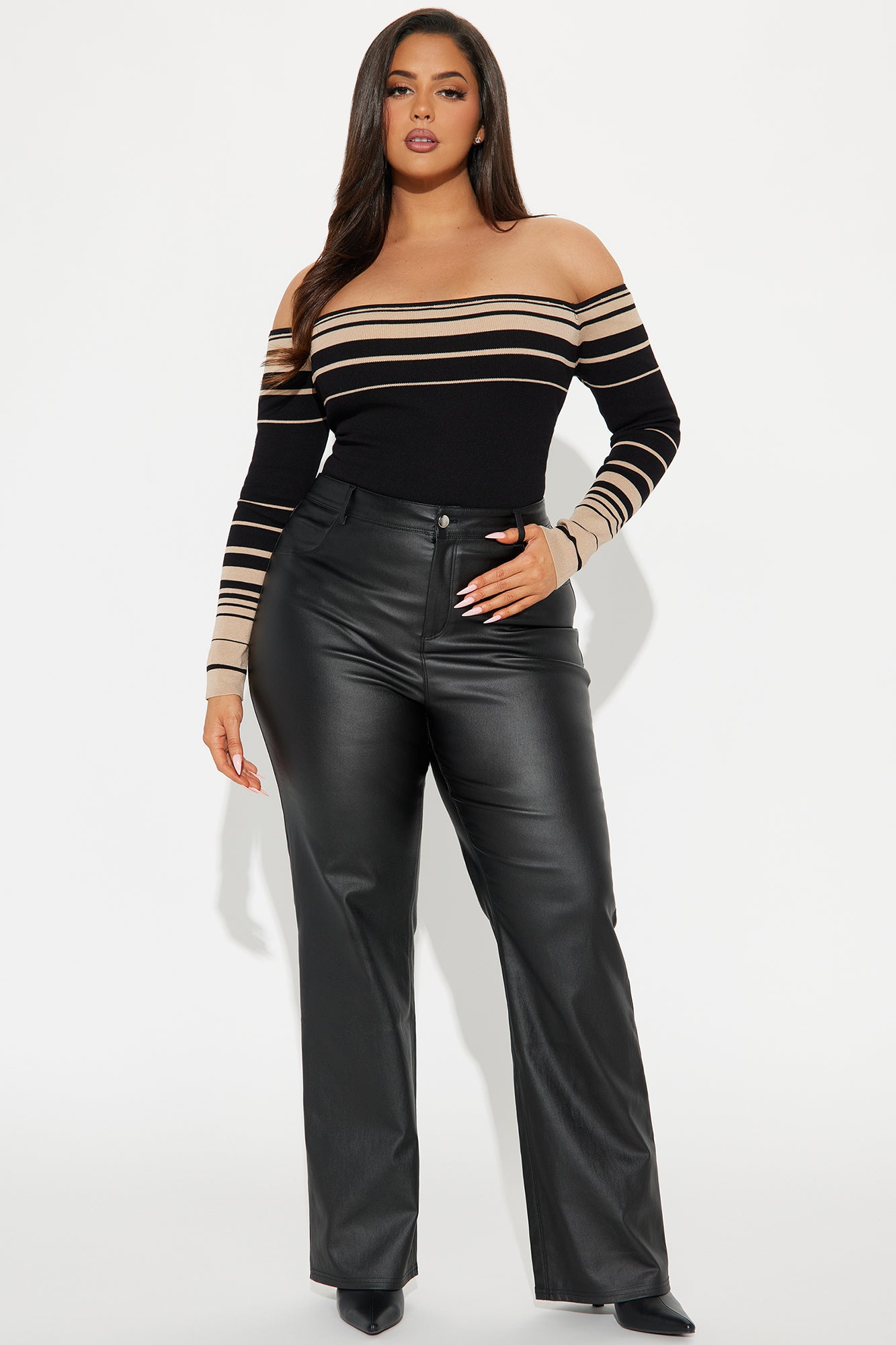 Kennedy Sweater Bodysuit - Black/combo
