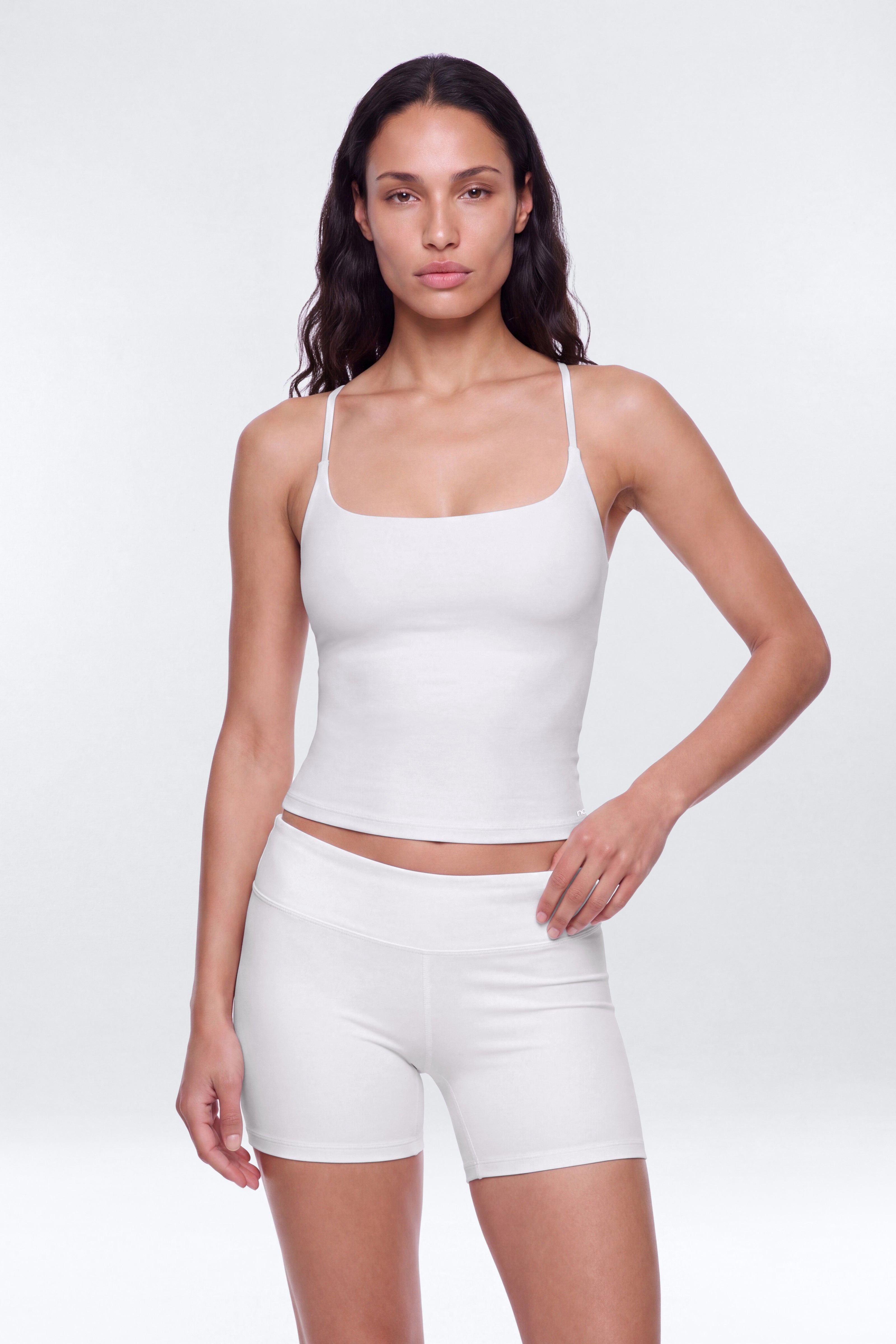 CloudForm™ Y Back Sports Top - Bright White