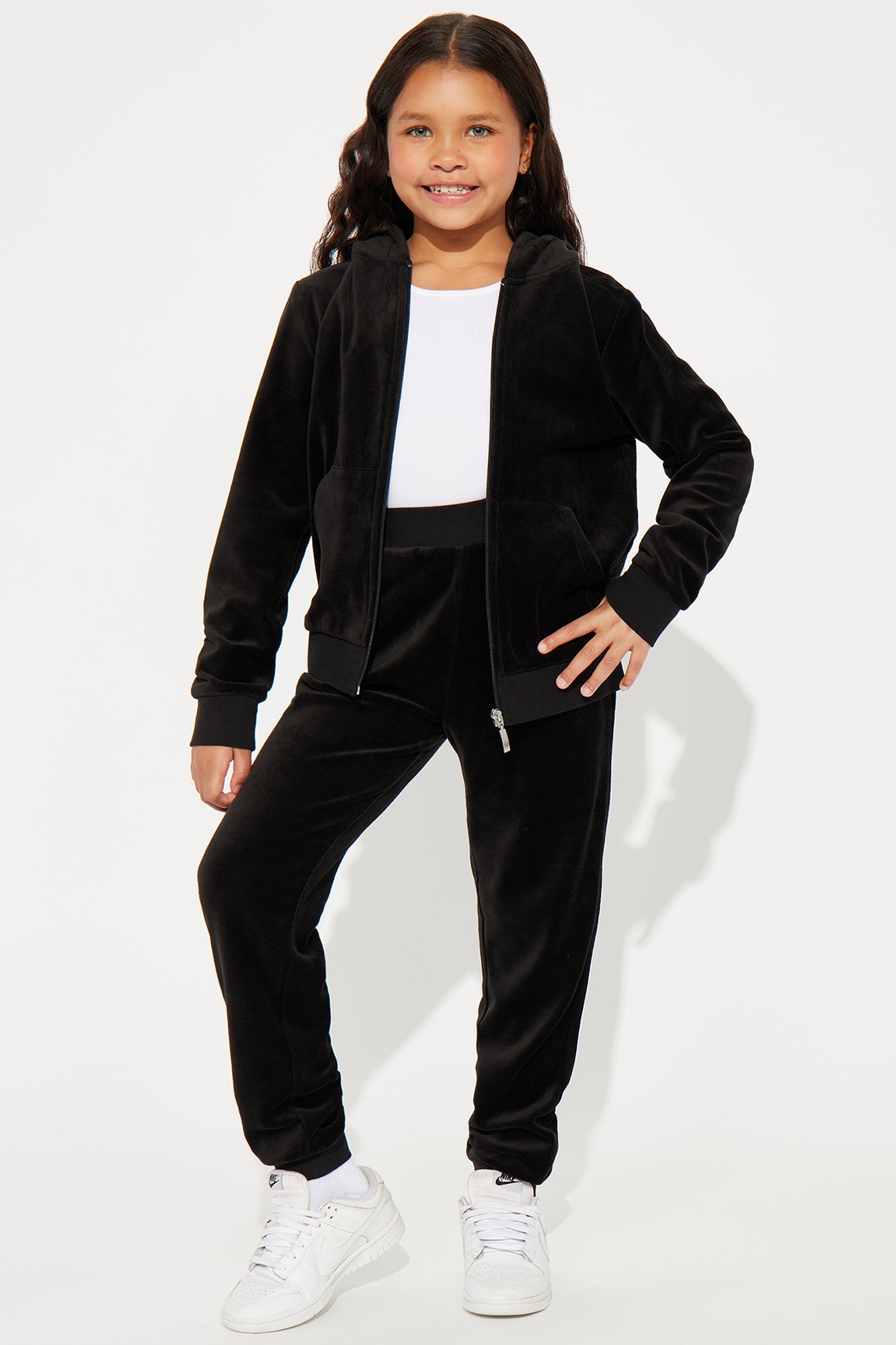 Mini Original Trendsetter II Velour Set - Black