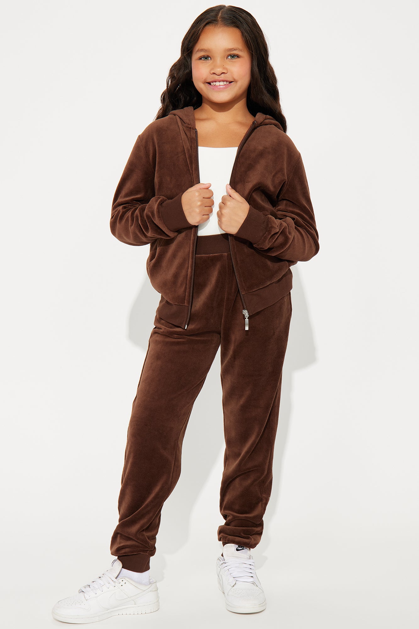 Mini Original Trendsetter II Velour Set - Chocolate