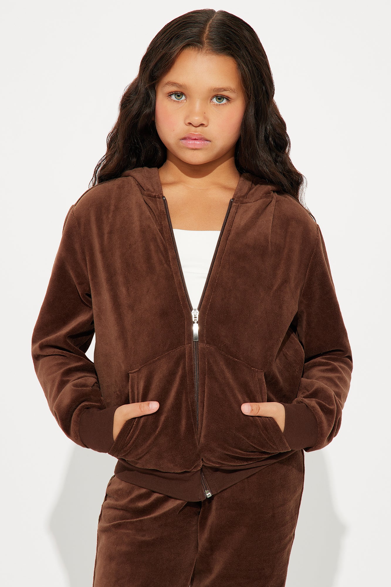 Mini Original Trendsetter II Velour Set - Chocolate