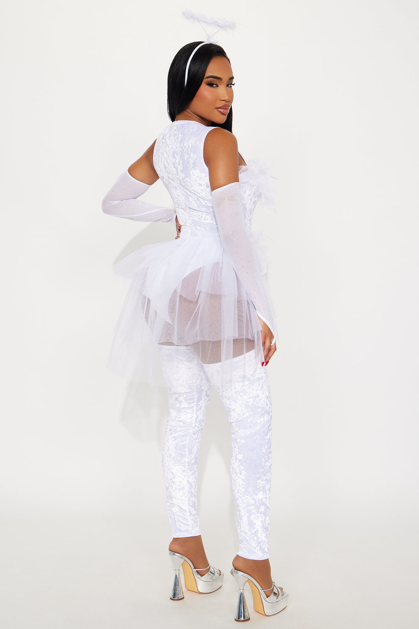 Heaven Sent Angel 5 Piece Costume Set - White