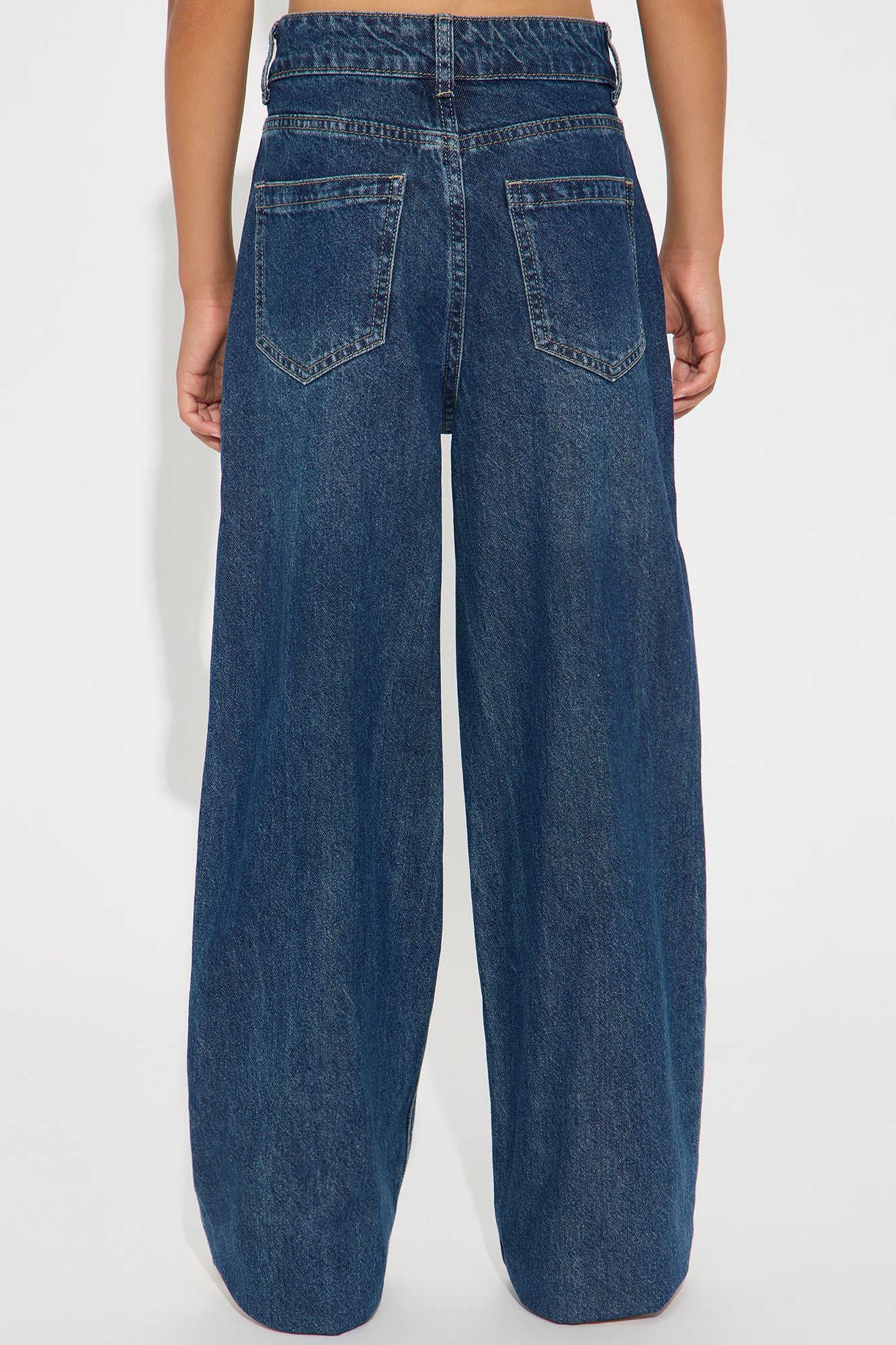 Mini Sensing A Pattern Straight Leg Jean - Dark Wash