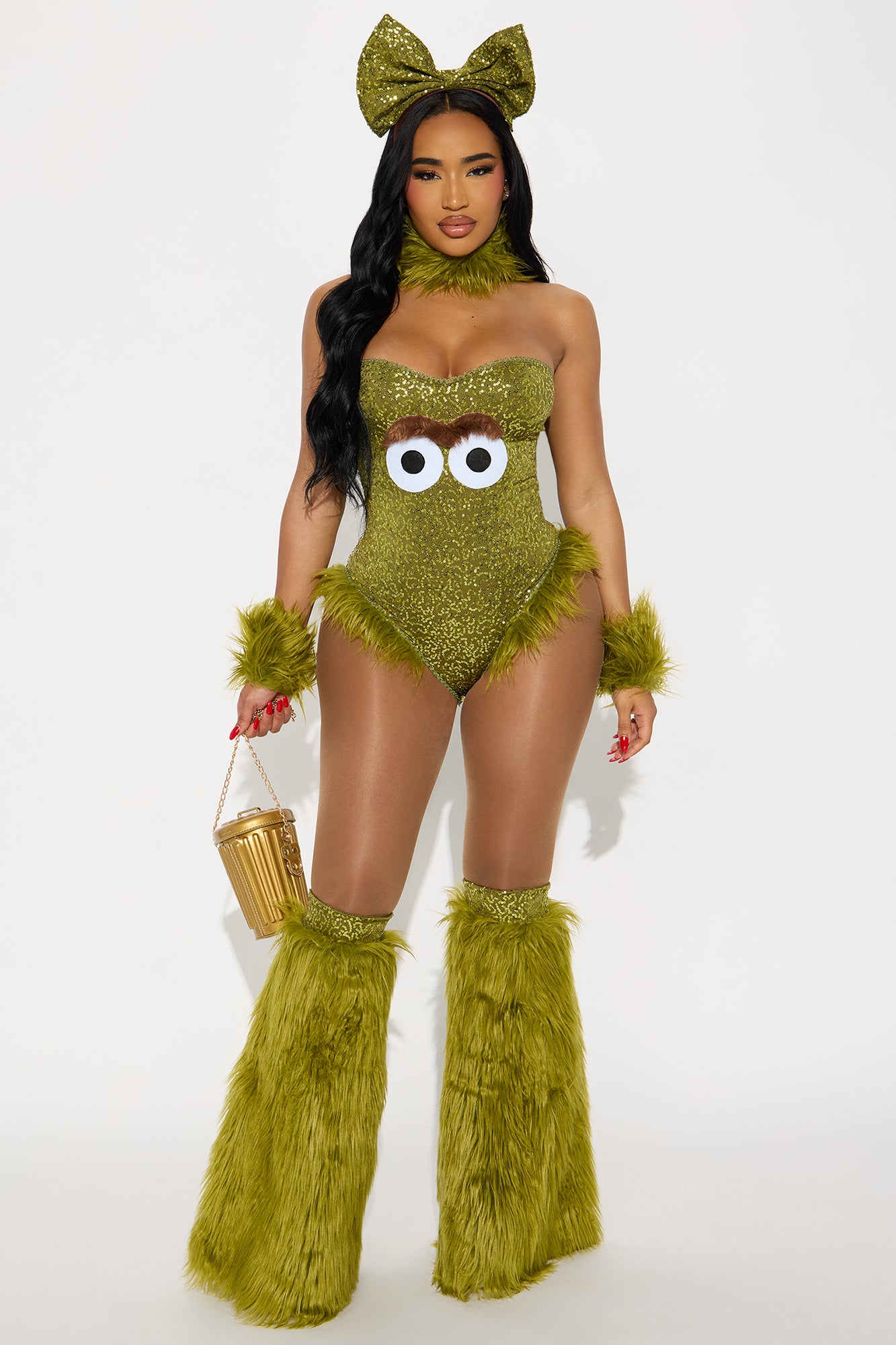 Cranky Creature 6 Piece Costume Set - Green