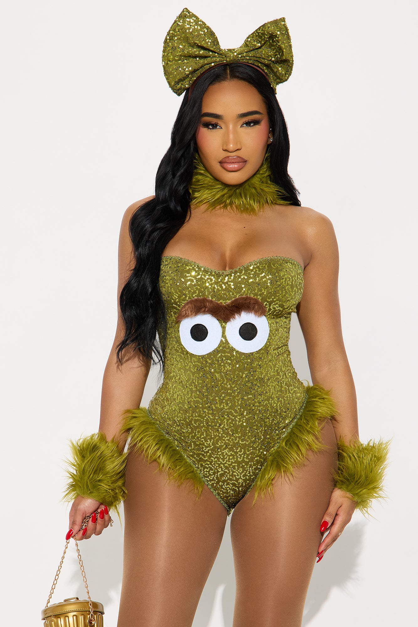 Cranky Creature 6 Piece Costume Set - Green
