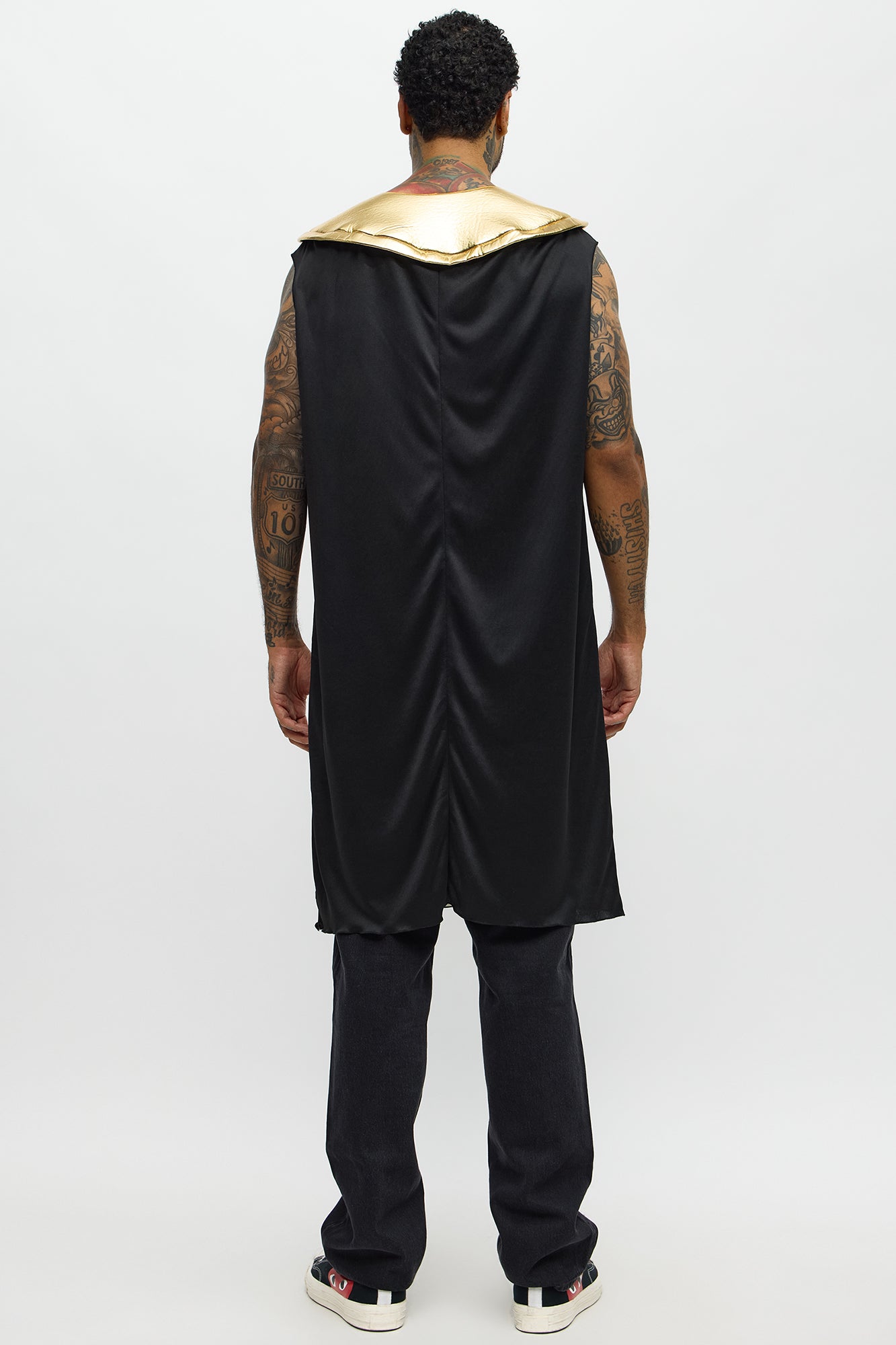 Liquid Death Sparkling Water Can Costume - Black/combo