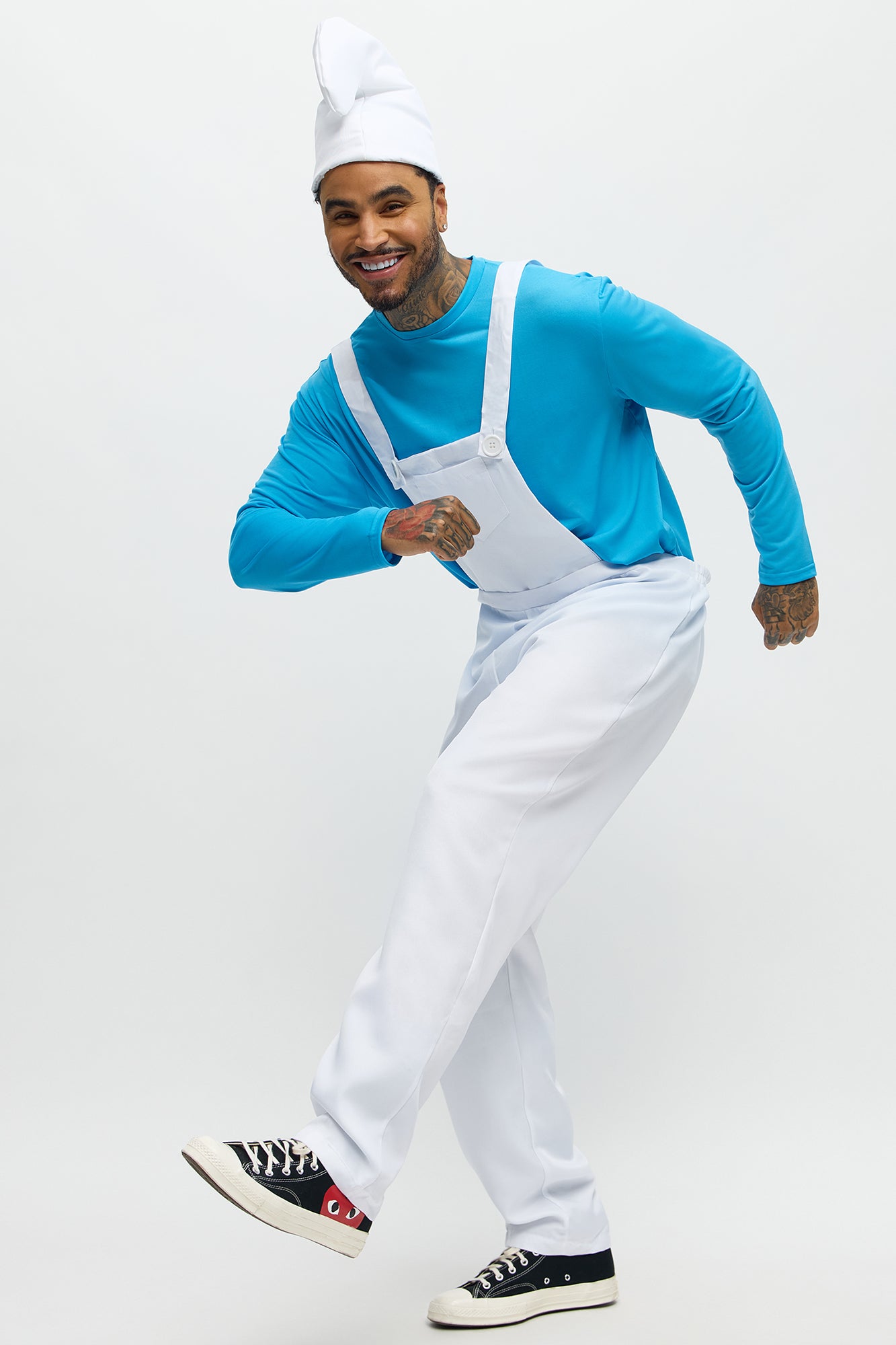 Gnome 3 Piece Costume Set - White/Blue