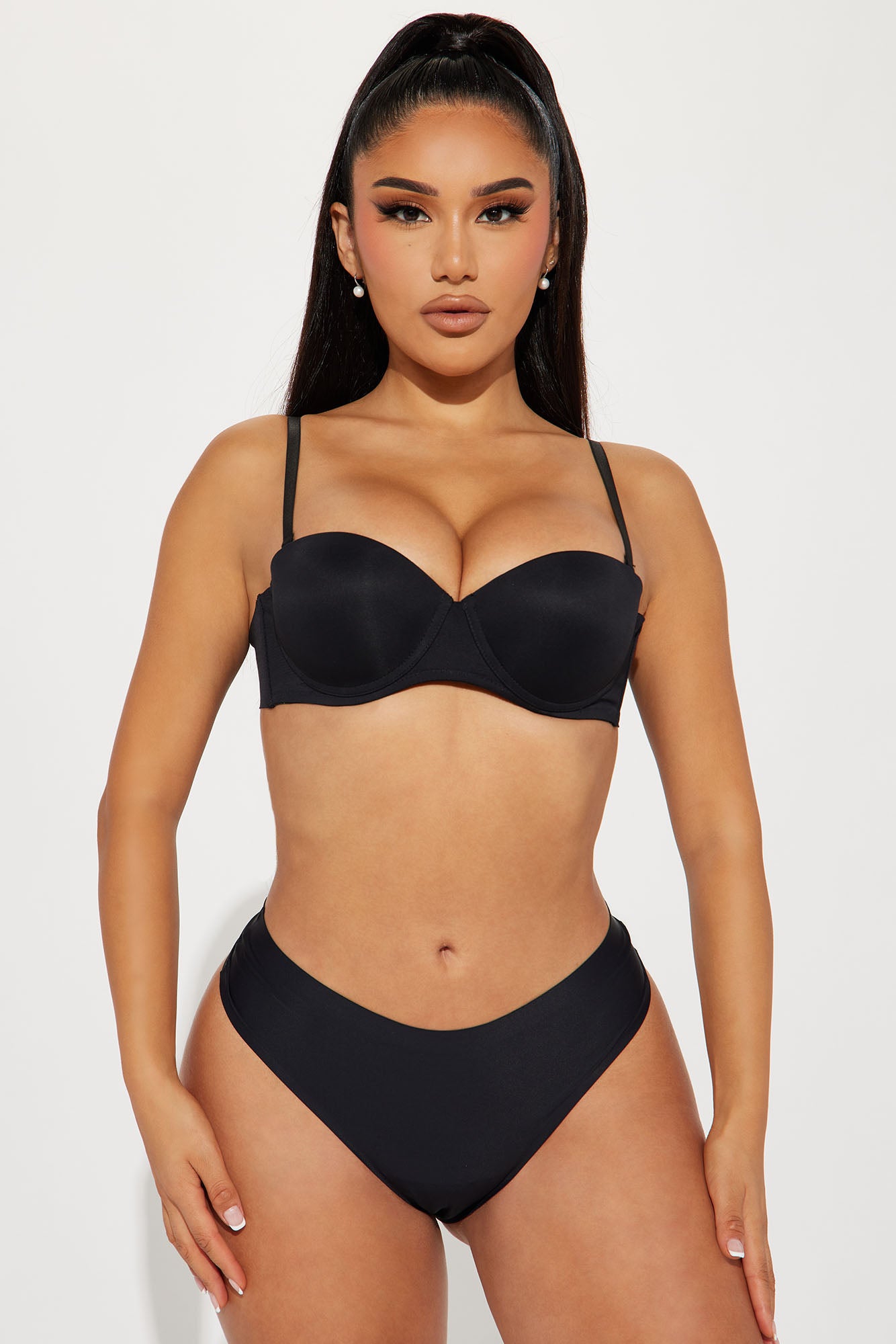 Secret Strapless Multi Way Bra - Black