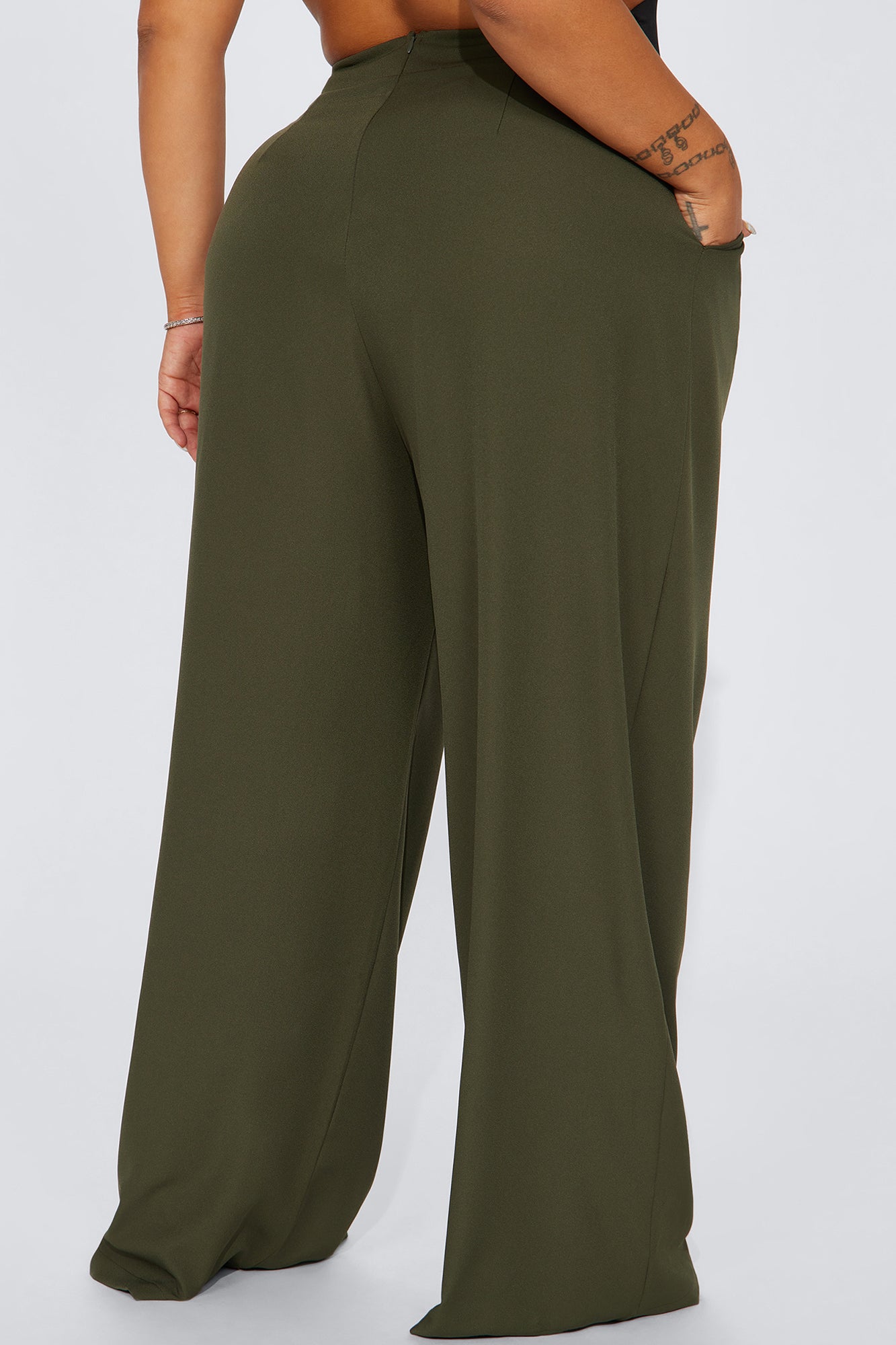 Feeling Focused Trouser - Olive