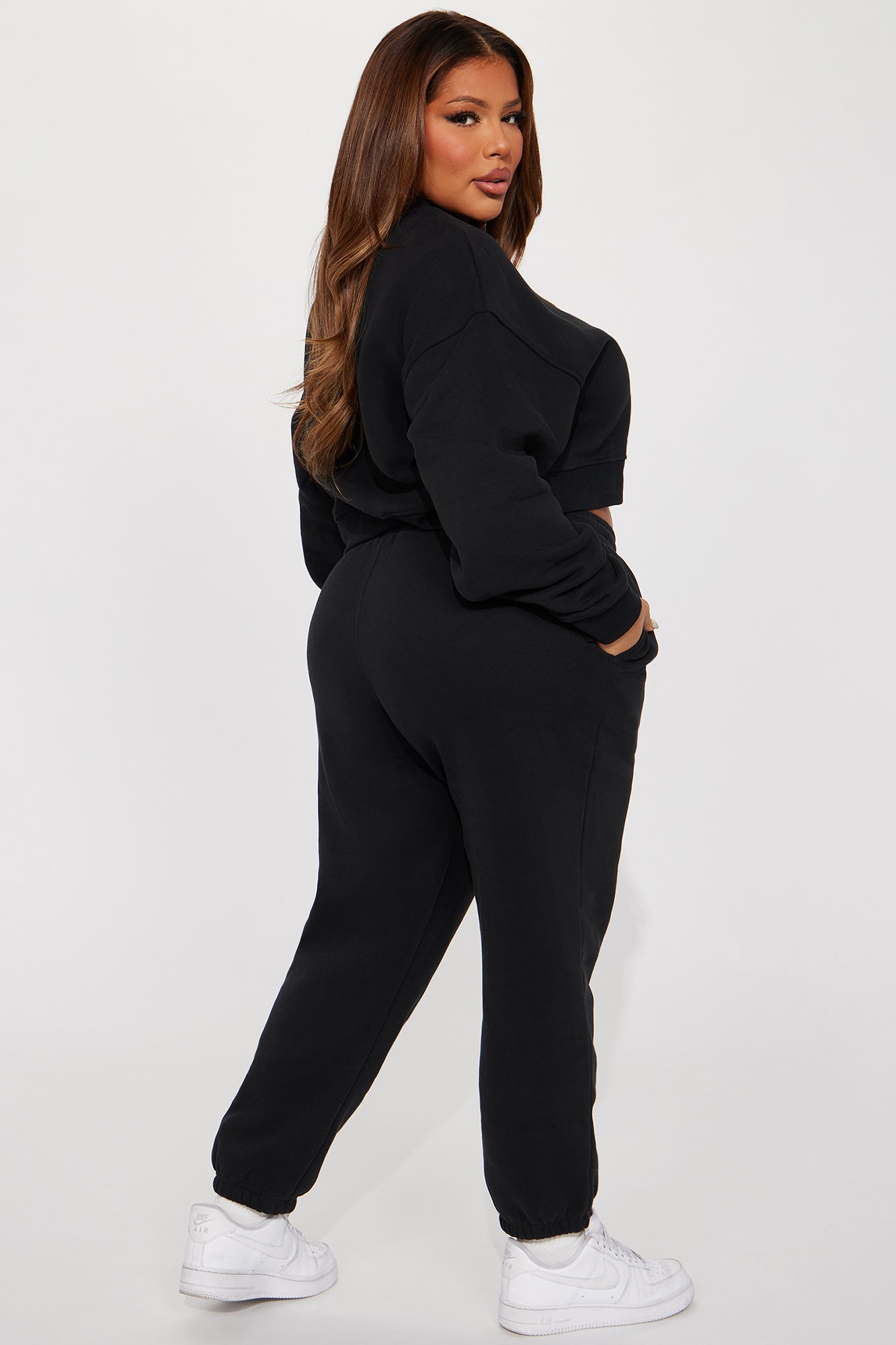Make It Last Jogger Set - Black