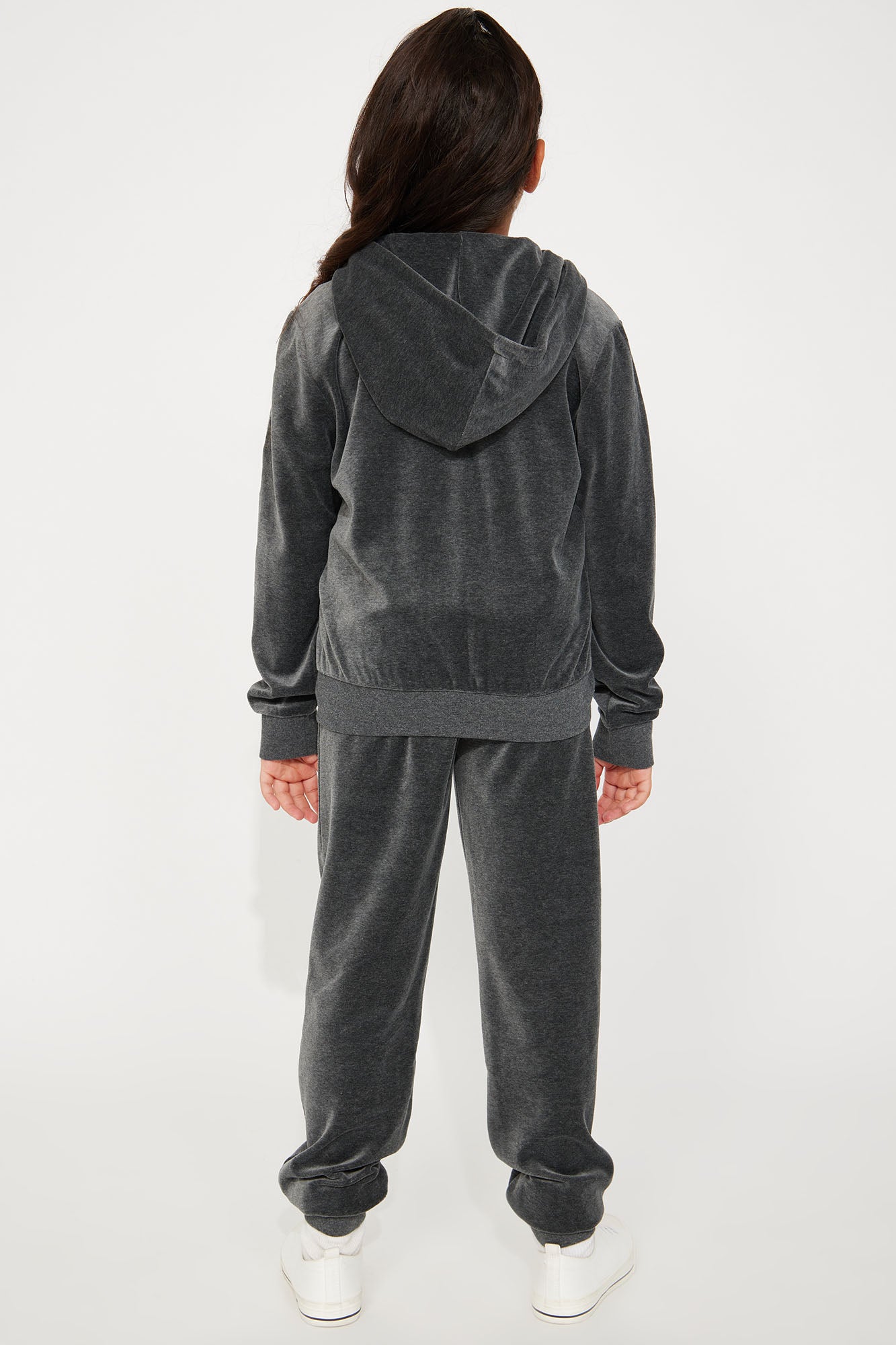 Mini Original Trendsetter II Velour Set - Charcoal