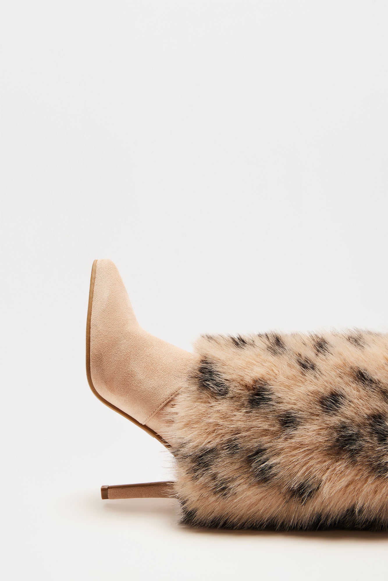 Go All Out Knee High Boots - Leopard